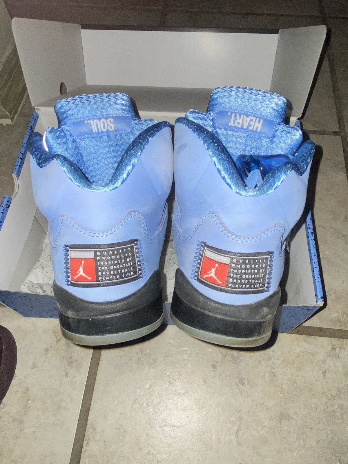 Nike Icy blue unc Jordan 1 size 8 Size US 8 / EU 41 - 2 Thumbnail