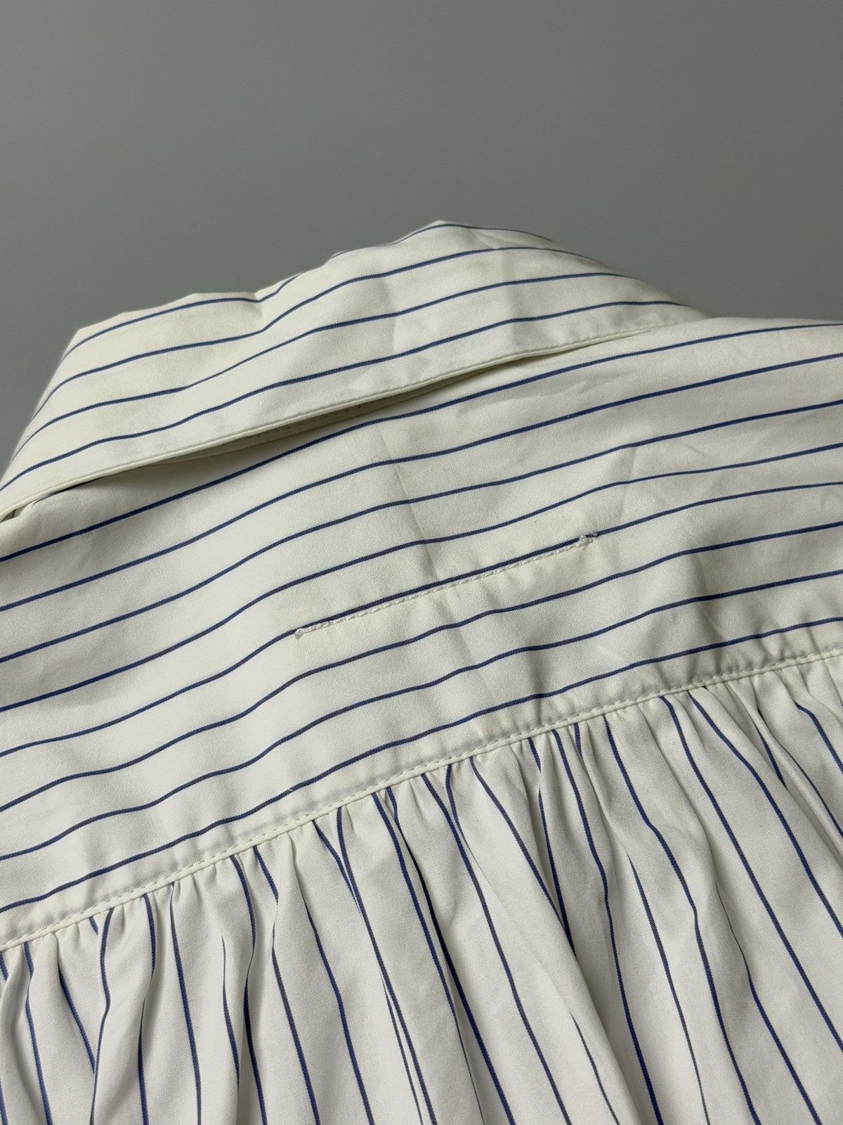 Maison Margiela Maison Margiela Button Up Oversize sleeve Chrop Shirt Size XS / US 0-2 / IT 36-38 - 7 Thumbnail