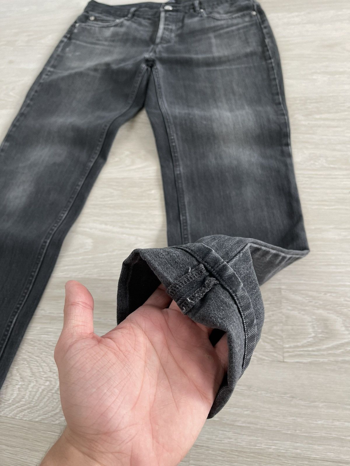 A.P.C. A.P.C. Low Standard Raw Denim Jeans Straight Leg Low Rise Size US 31 - 7 Thumbnail