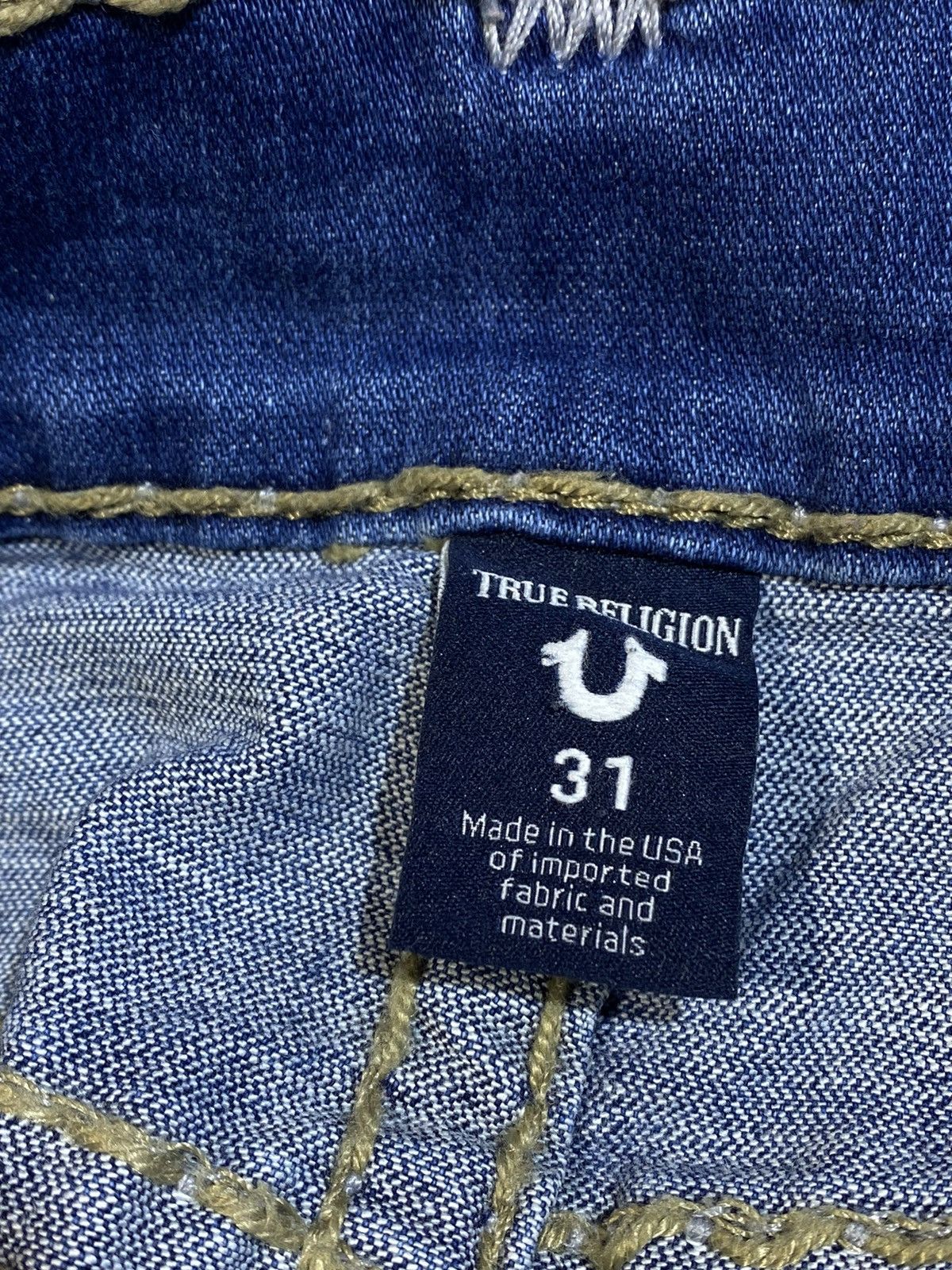 Japanese Brand × True Religion True Religion Relaxed Skinny Denim Jeans Size 31 Size US 31 - 15 Thumbnail