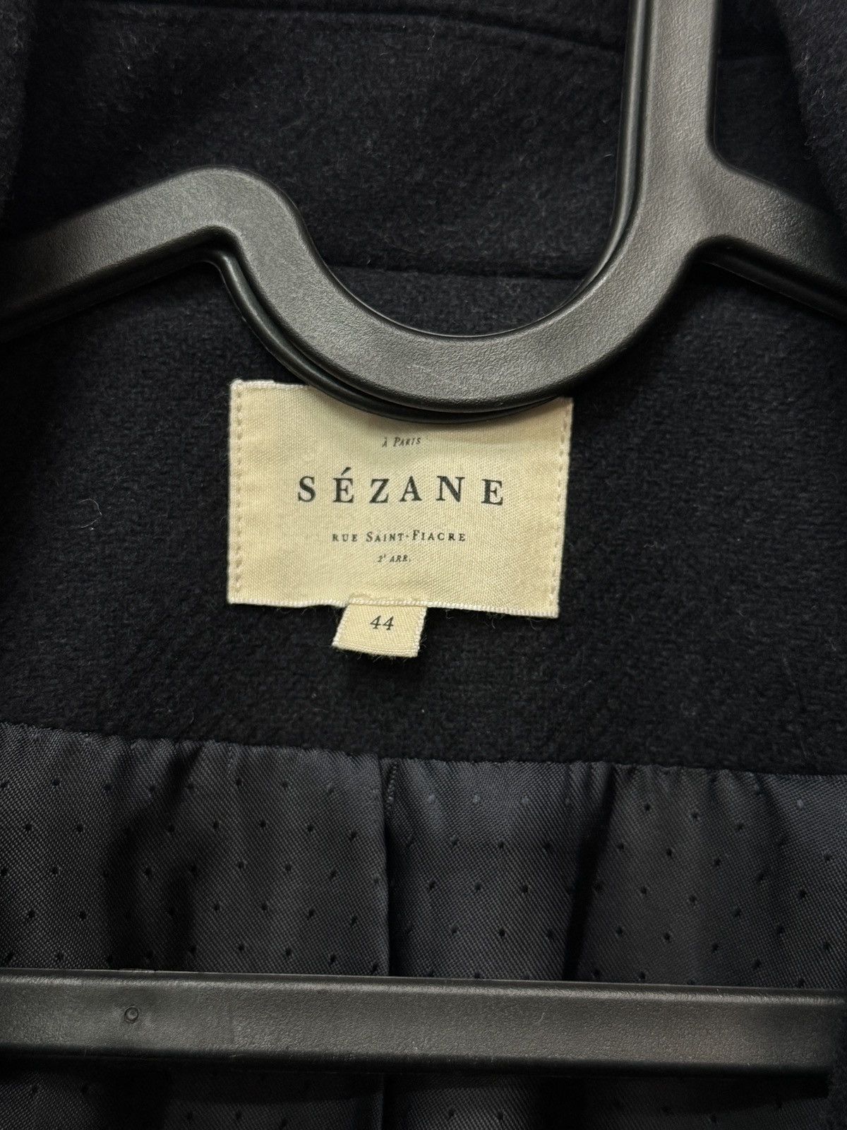 Sezane Sezane Paris Wool Coat Nawy Size M / US 6-8 / IT 42-44 - 3 Thumbnail