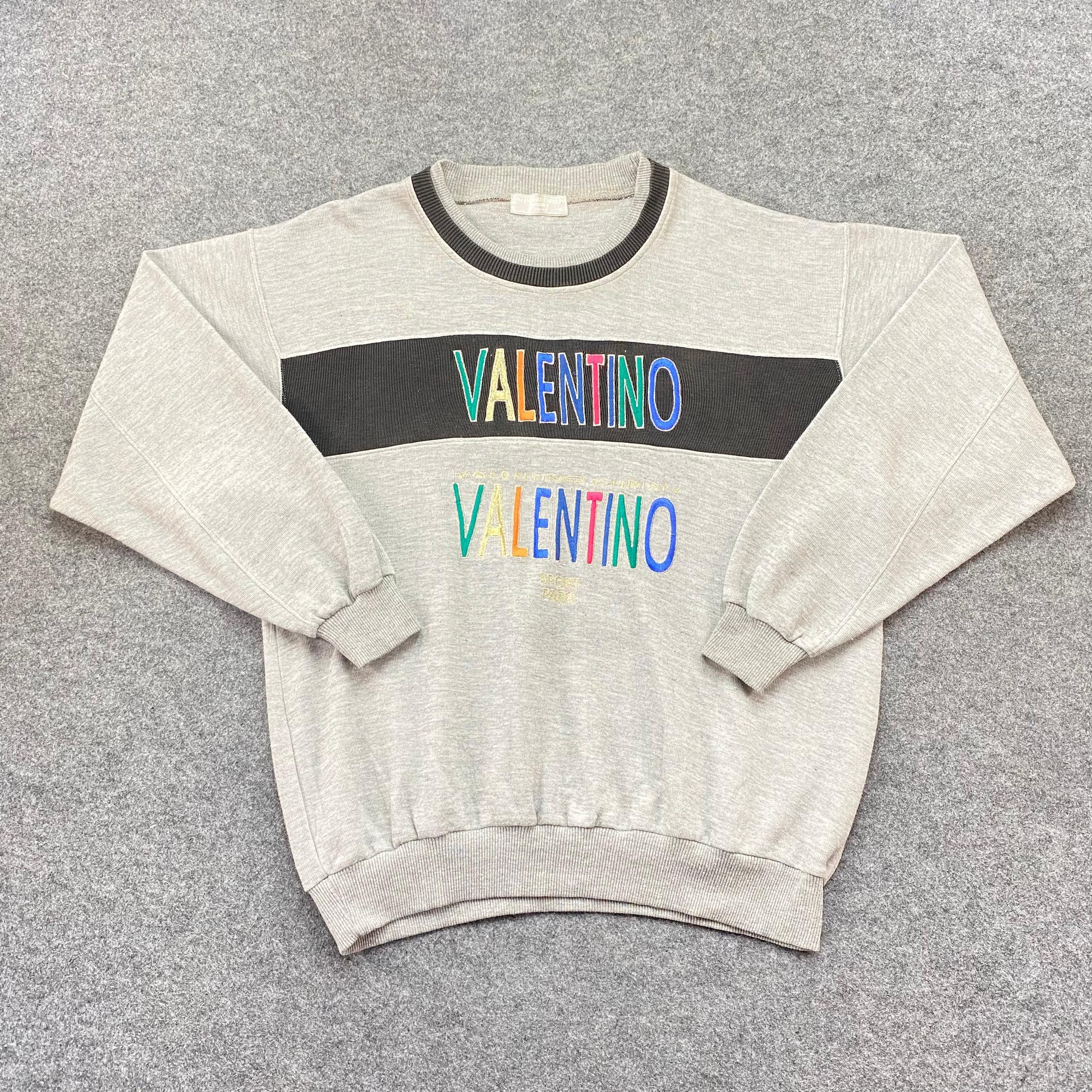 Valentino Vintage Valentino Cristy Sport Sweatshirt Size US L / EU 52-54 / 3 - 1 Thumbnail