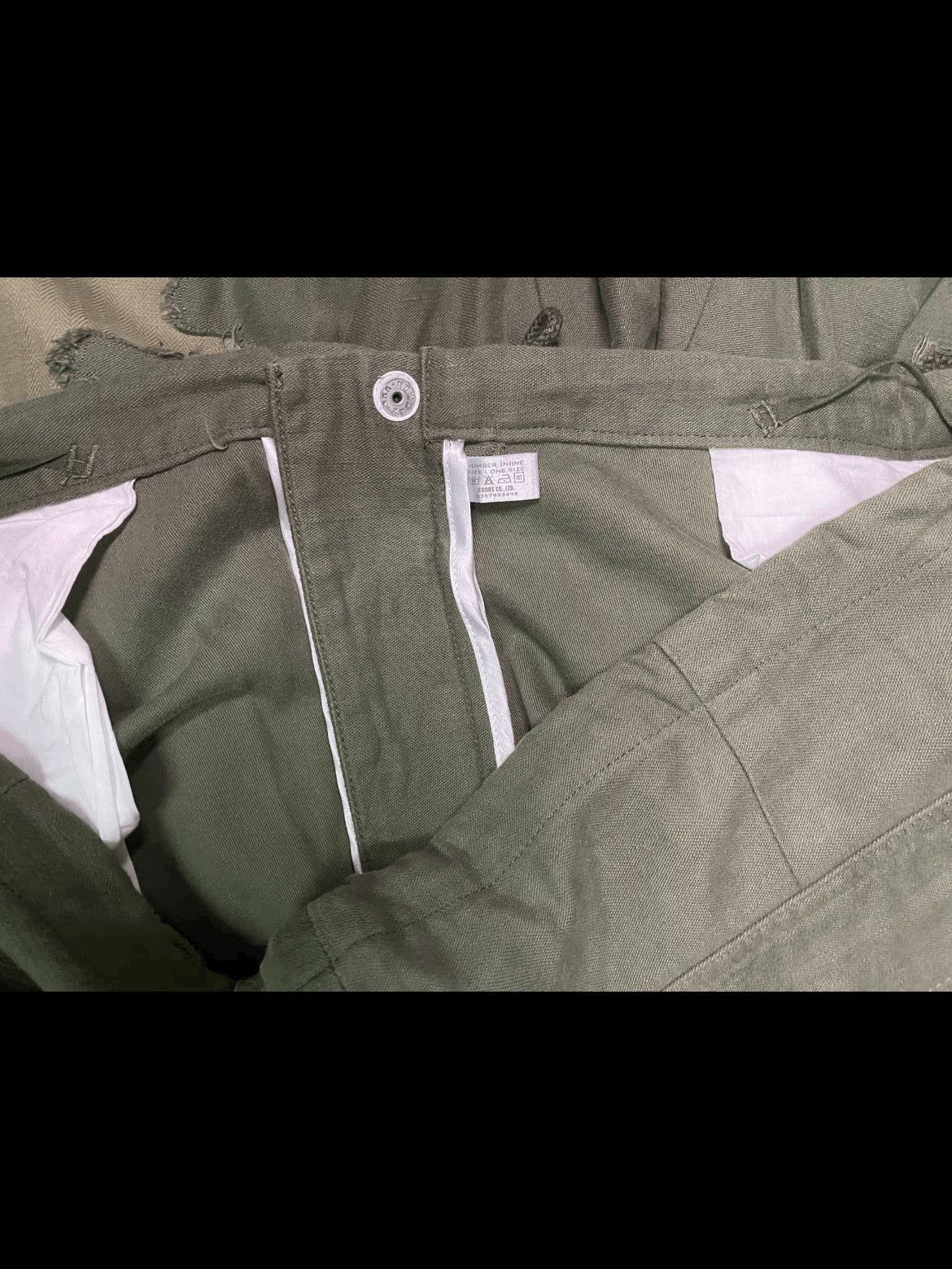 Number (N)ine Sz F Number Nine 02SS The Modern Age Distressed Cargo-2508 Size US 32 / EU 48 - 3 Thumbnail