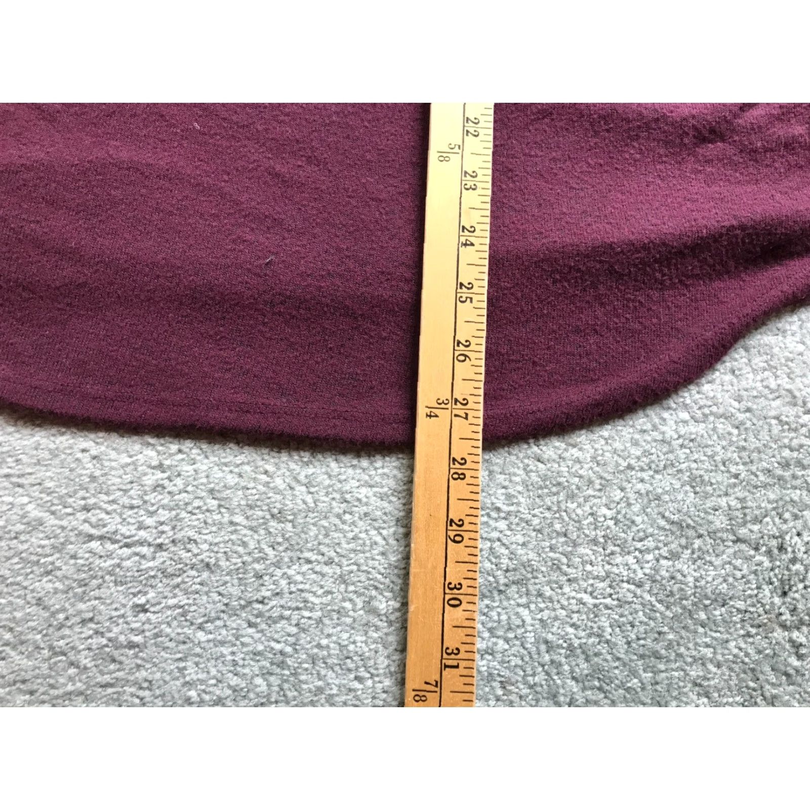 Apt. 9 APT.9 Sweater Women's Large Maroon Cowl Neck Pullover Knit Pullover Mock Neck Long Sleeve Size L / US 10 / IT 46 - 4 Thumbnail
