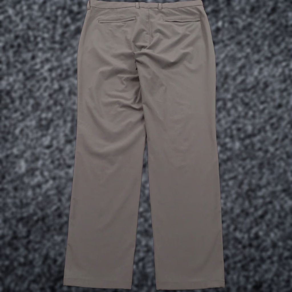 Mizzen+Main Mizzen + Main Pant Men Slim Charcoal Helmsman 35x30 Chinos Business Casual Workwear 5-Pocket Flat Front Slim Fit Pant Mens Size US 35 - 1 Thumbnail