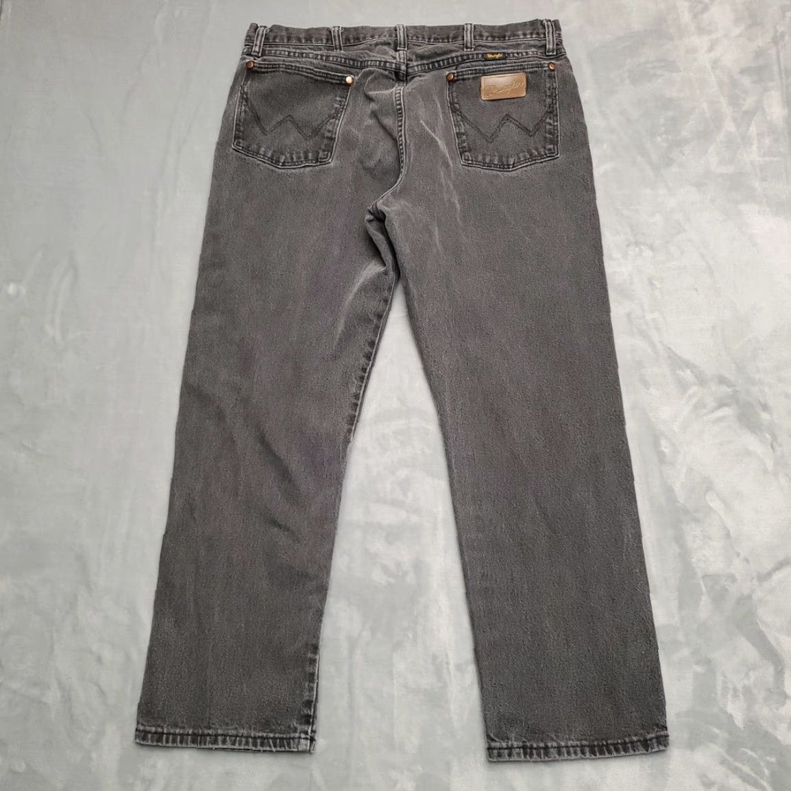 Wrangler Wrangler Jeans Mens 38x30 Black Heavyweight Denim 1013MWZ Western Cowboy Rodeo Size US 38 / EU 54 - 4 Thumbnail