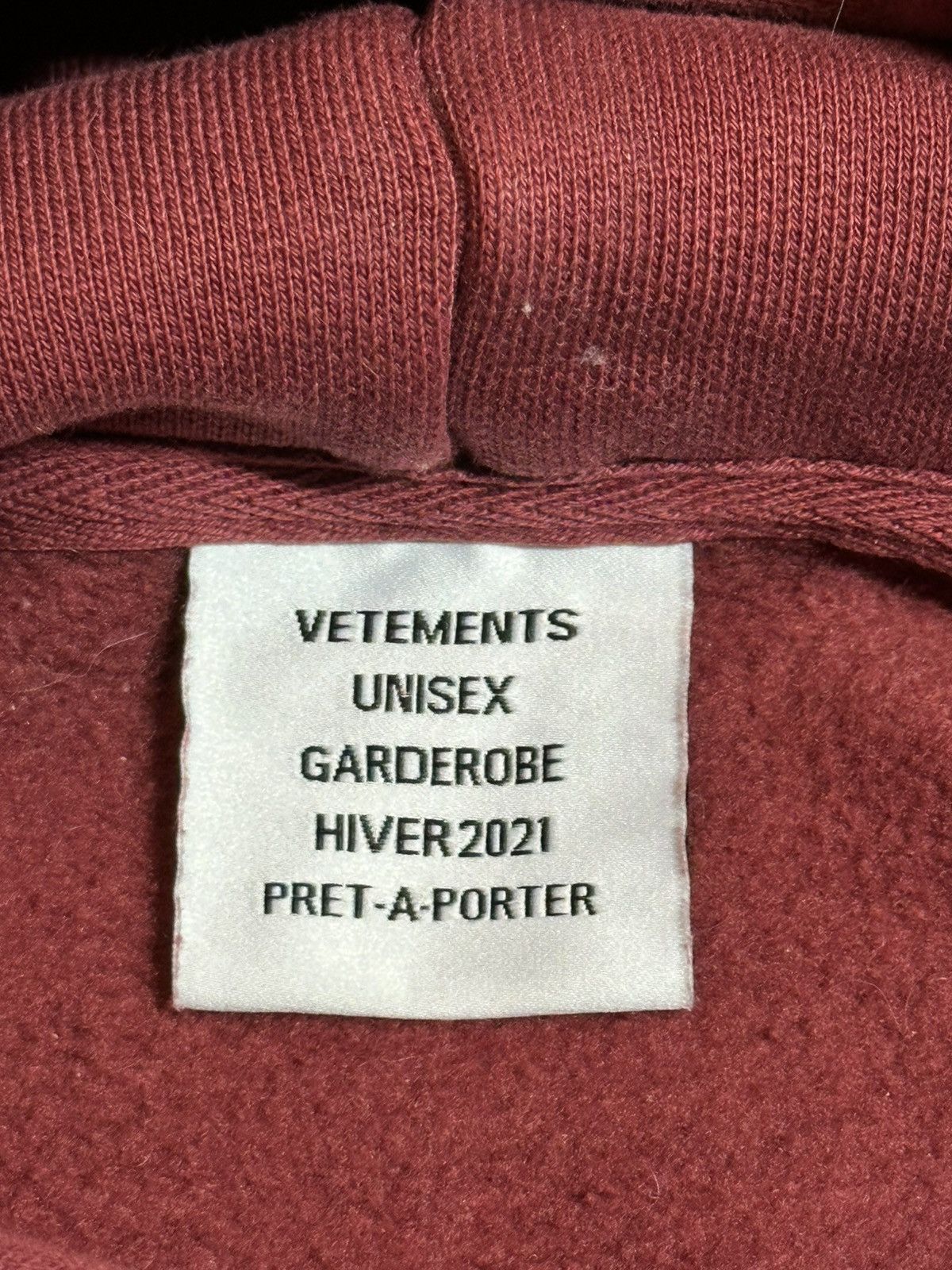 Vetements Vetements Hoodie Size US S / EU 44-46 / 1 - 4 Thumbnail