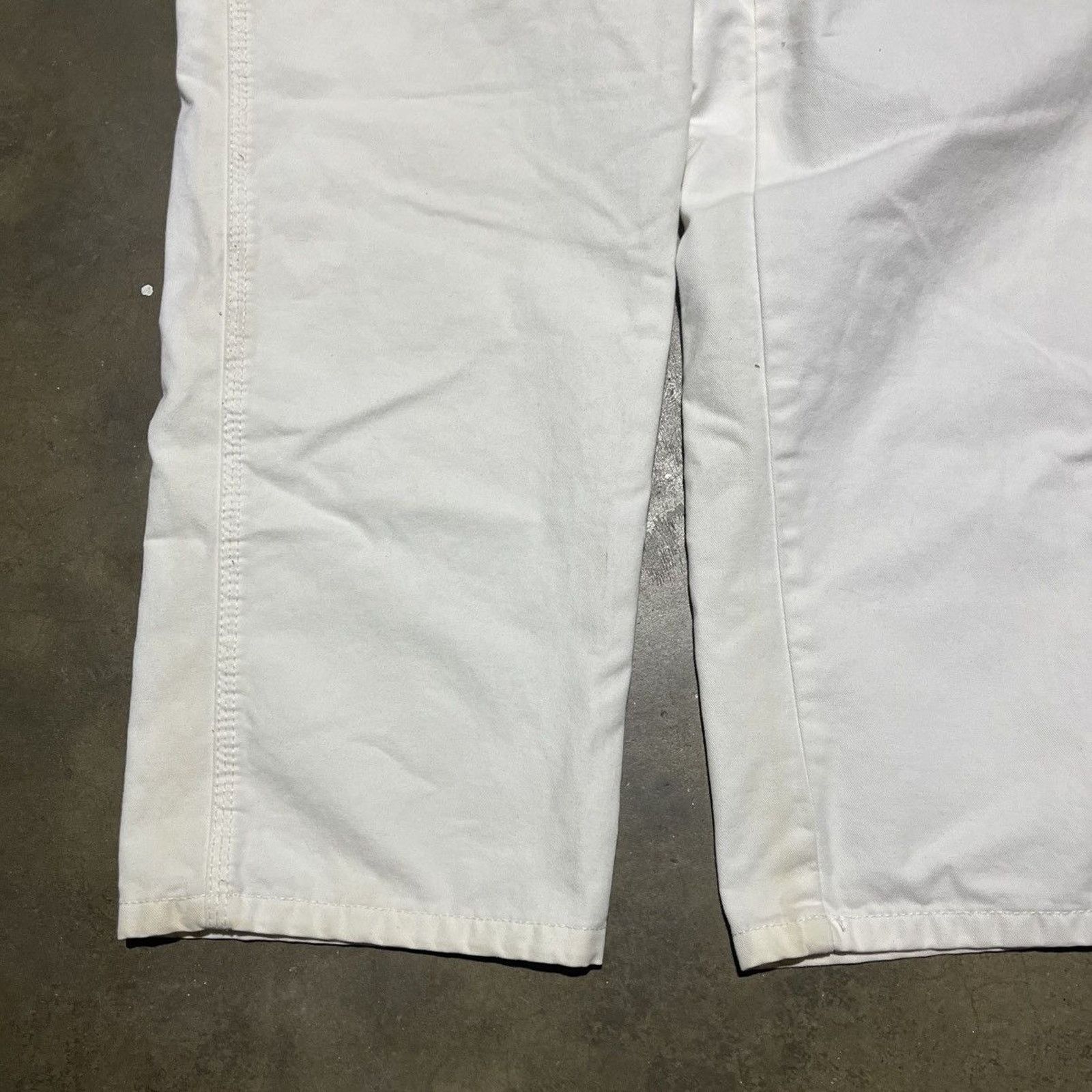 Vintage Vintage Y2k Keystone White Workwear Painter Pants 32x31 Size US 32 / EU 48 - 2 Thumbnail