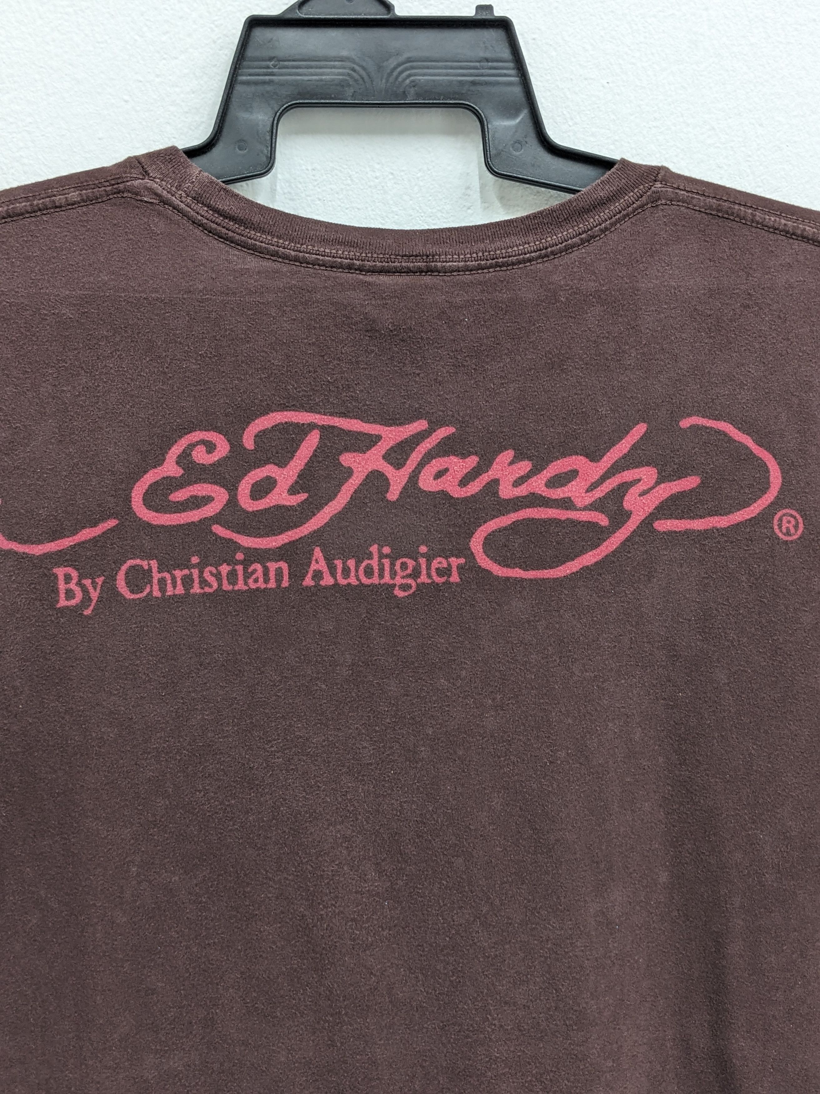 Christian Audigier ED HARDY CHRISTIAN AUDIGIER DESIGN TSHIRT Size US L / EU 52-54 / 3 - 4 Thumbnail