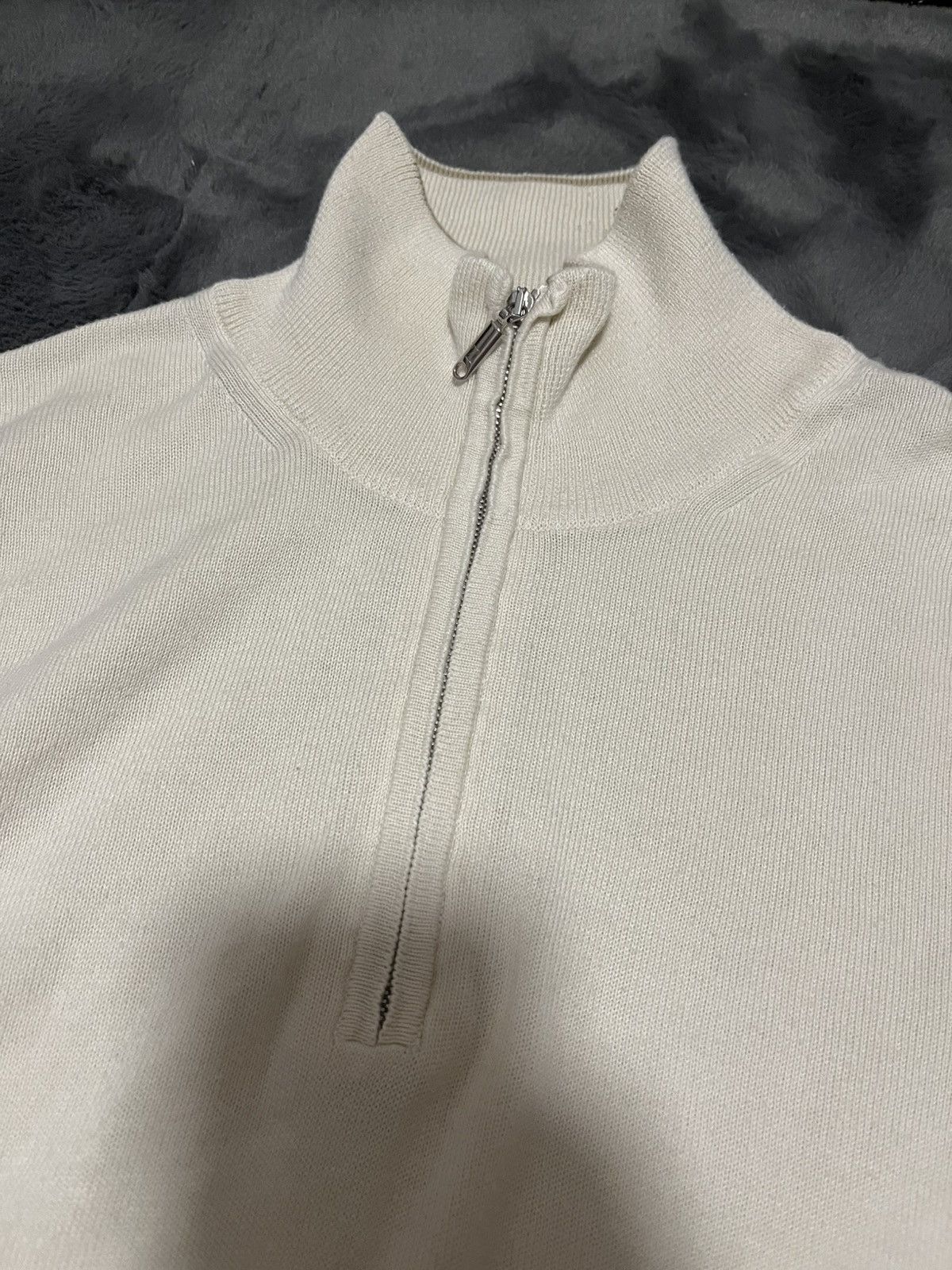 Ermenegildo Zegna Ermenegildo Zegna half zip hoodie old money Size US M / EU 48-50 / 2 - 2 Thumbnail