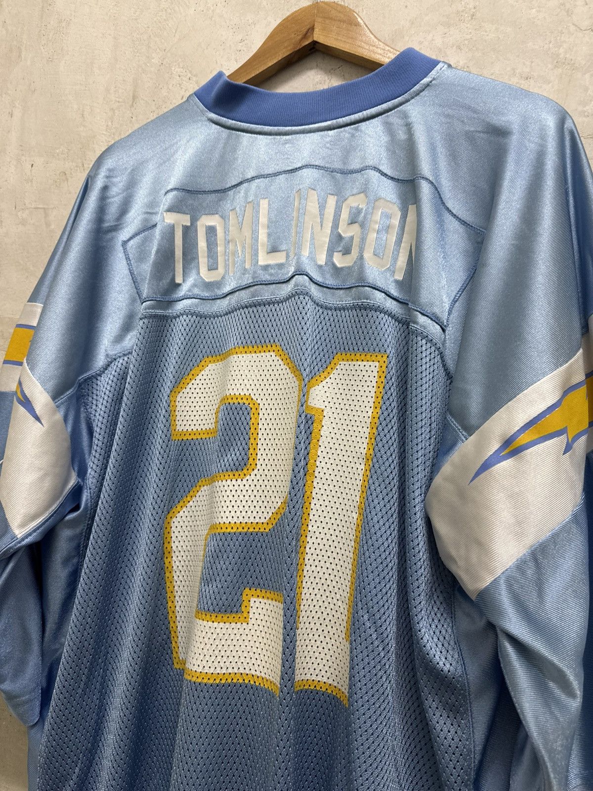NFL 2000s Reebok San Diego Chargers Tomlinson Jersey Size US XXL / EU 58 / 5 - 4 Thumbnail