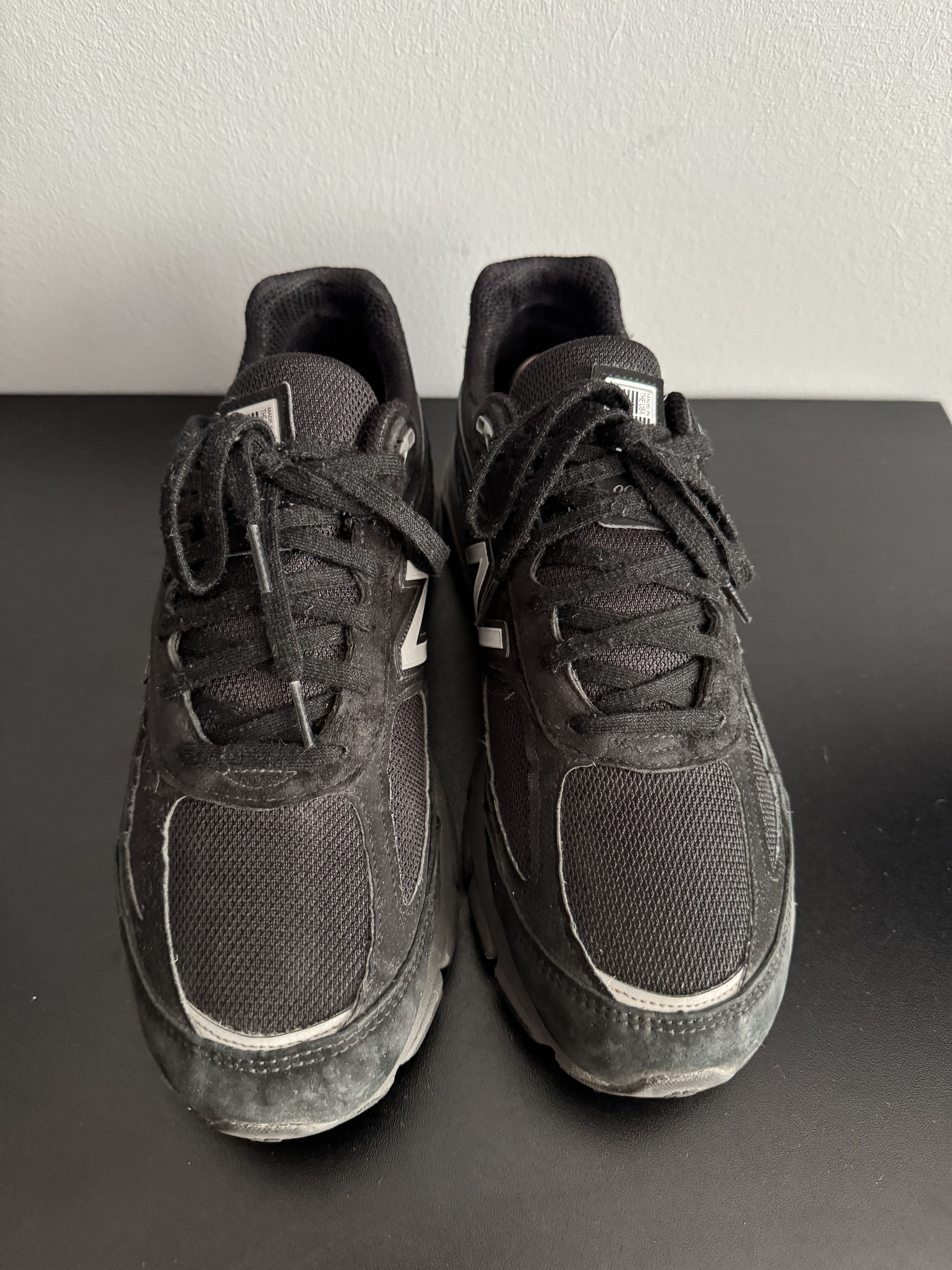 New Balance New Balance 990v4 Made in USA 2023 Black Silver 990 993 Size US 11.5 / EU 44-45 - 4 Thumbnail