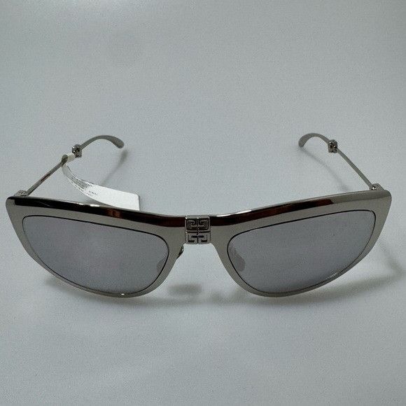 Givenchy Givenchy Square Fold Up Sunglasses Silver 57MM Size ONE SIZE - 1 Thumbnail