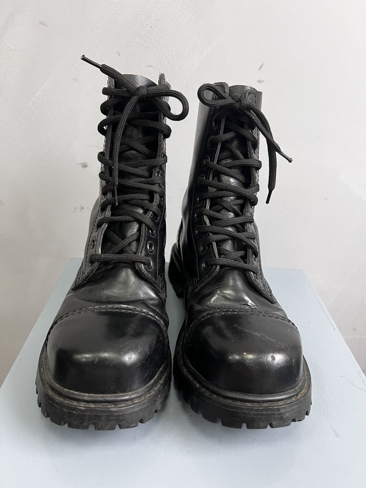 Undercover × Vintage VINTAGE OPIUM LEATHER PLATFORM PUNK UNDERCOVER ENGLAND BOOTS Size US 6 / IT 36 - 7 Thumbnail