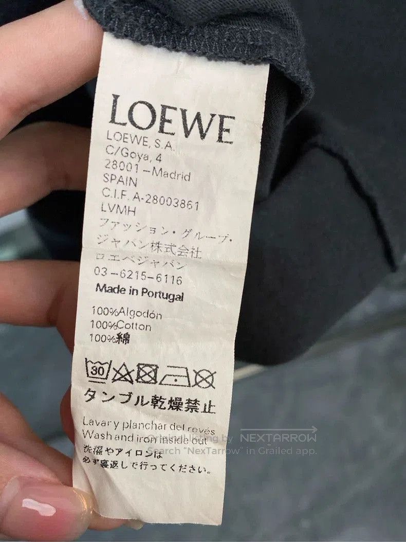 Loewe loewe black short sleeve dog graphic t. Size US M / EU 48-50 / 2 - 4 Thumbnail