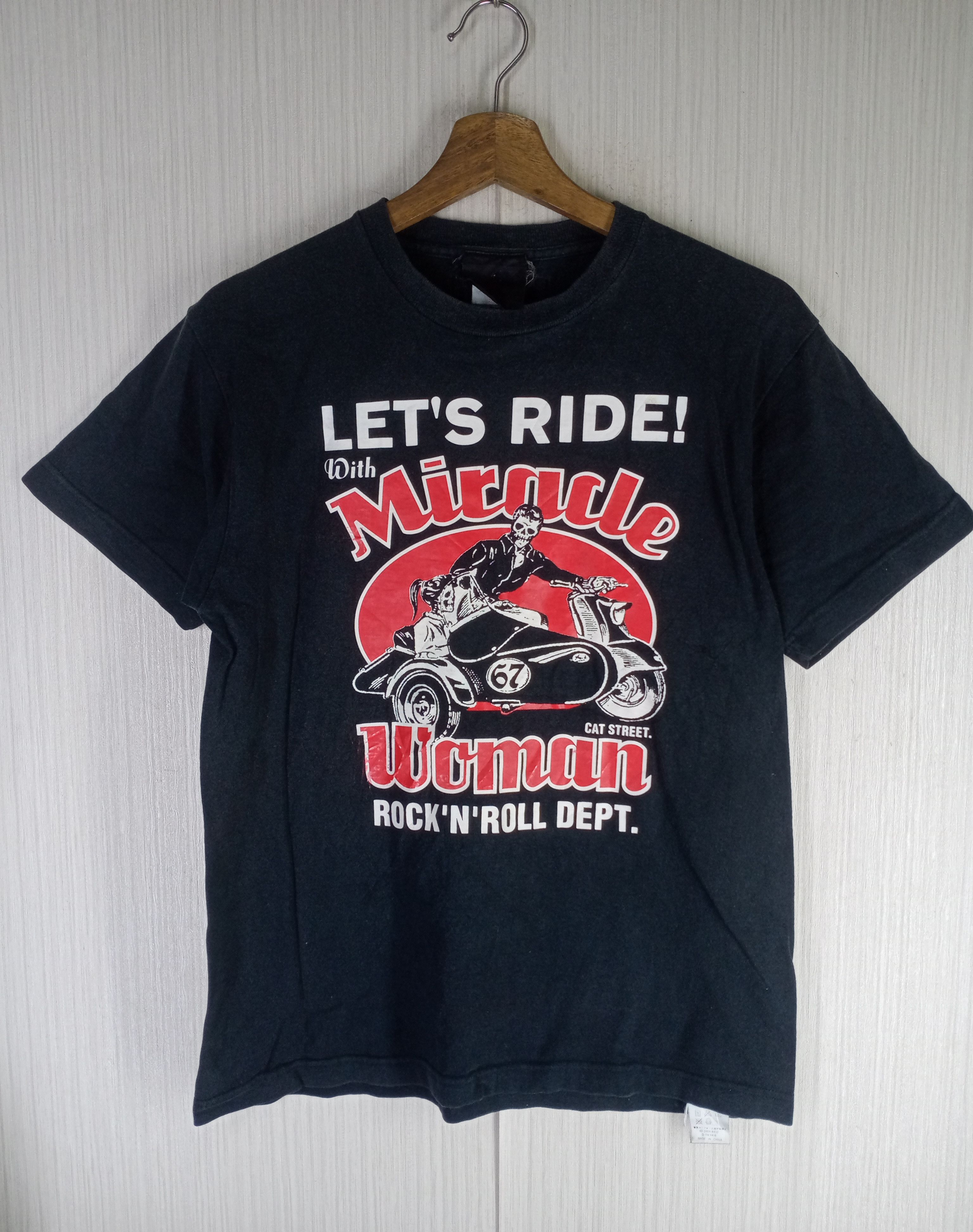 Hysteric Glamour Rare Miracle Woman Rock n Roll Dept. Tshirt Size US S / EU 44-46 / 1 - 1 Thumbnail