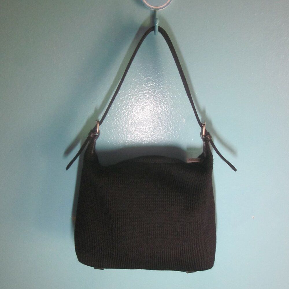 Other The Sak Black Knit Zip Top Shoulder Bag 9 X 11 Size ONE SIZE - 11 Thumbnail