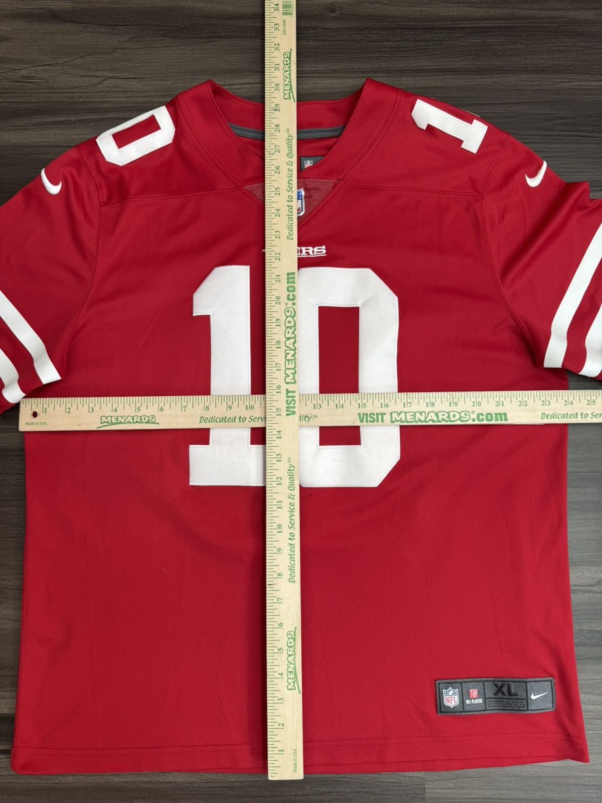 Nike San Francisco 49ers Jimmy Garoppolo NFL Stitched Jersey Size US XL / EU 56 / 4 - 7 Thumbnail