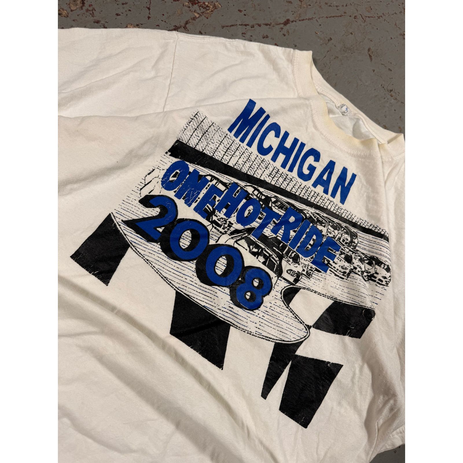 Vintage Vintage Michigan Racing Tee Size US L / EU 52-54 / 3 - 2 Thumbnail
