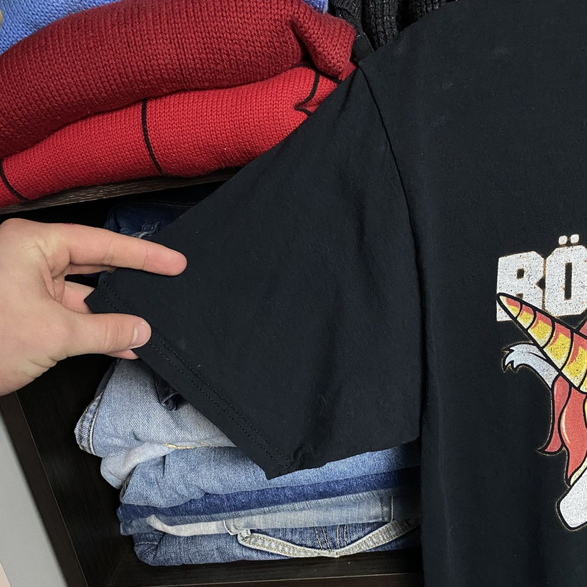Band Tees Vintage Bohse Onkelz Big Graphic Logo rock band tee size M Size US M / EU 48-50 / 2 - 8 Thumbnail