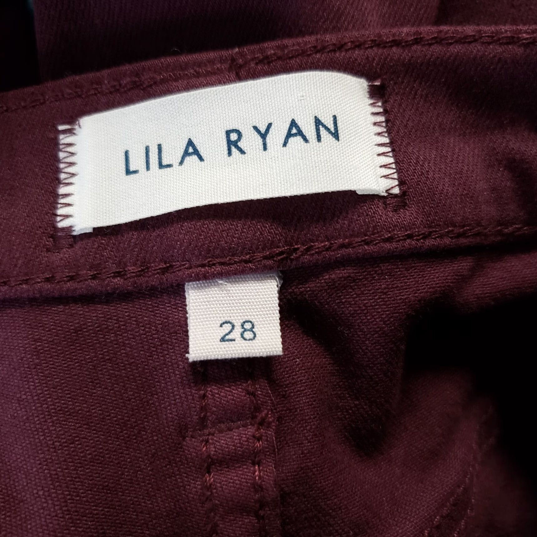 Vintage Lila Ryan Womens Skinny Jeans Sz 28 Port Mid Rise Cotton Blend Size 28" / US 6 / IT 42 - 7 Thumbnail