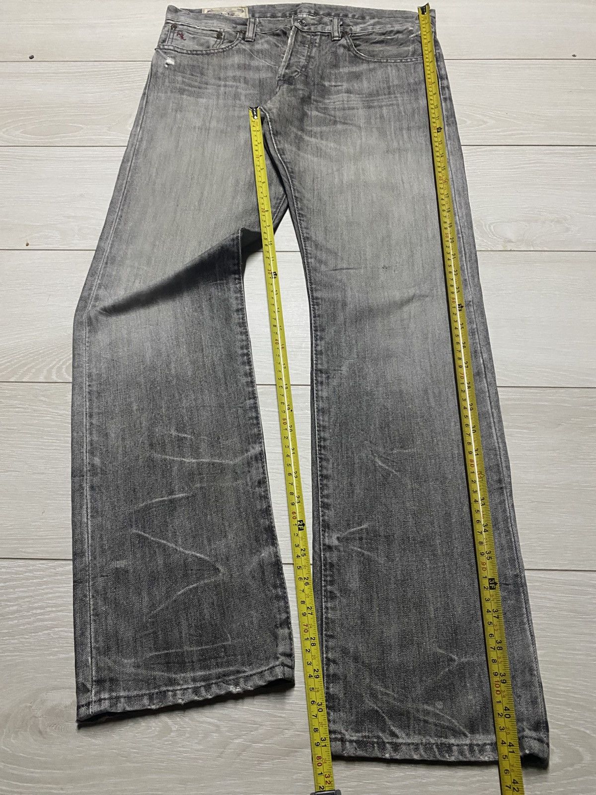 Polo Ralph Lauren Vintage Polo Ralph Lauren Authentic Dungaree Jeans Size US 34 / EU 50 - 15 Thumbnail