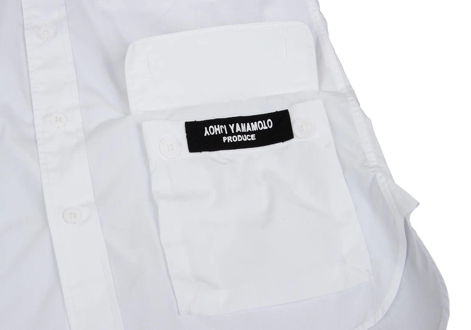 Yohji Yamamoto Yohji Yamamoto Cotton Flap Pocket Shirt Size US M / EU 48-50 / 2 - 12 Thumbnail