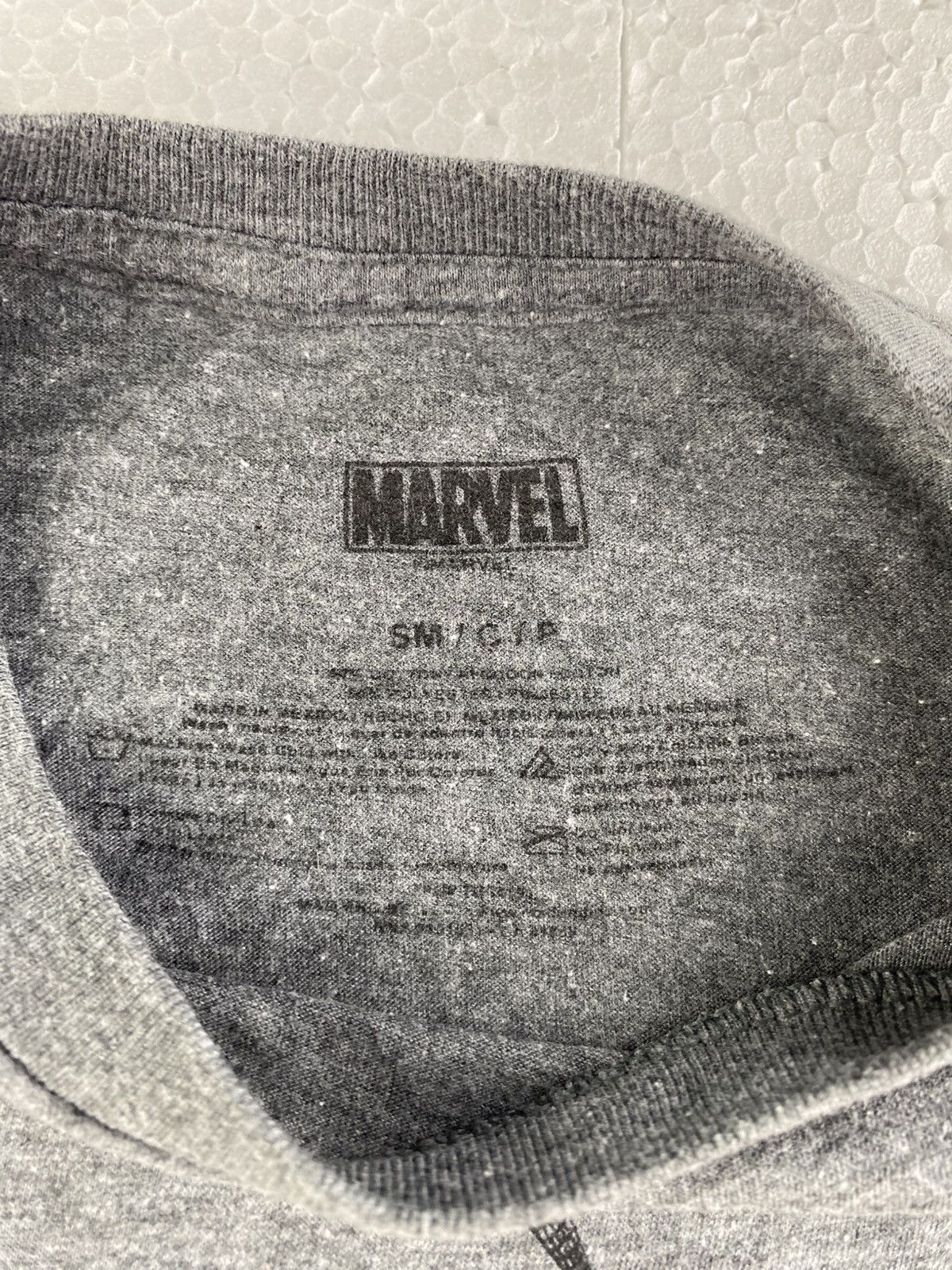 Anime × Marvel Comics × Vintage Marvel Comic Collage Of Superhero Avengers tshirt (B15) Size US S / EU 44-46 / 1 - 3 Thumbnail