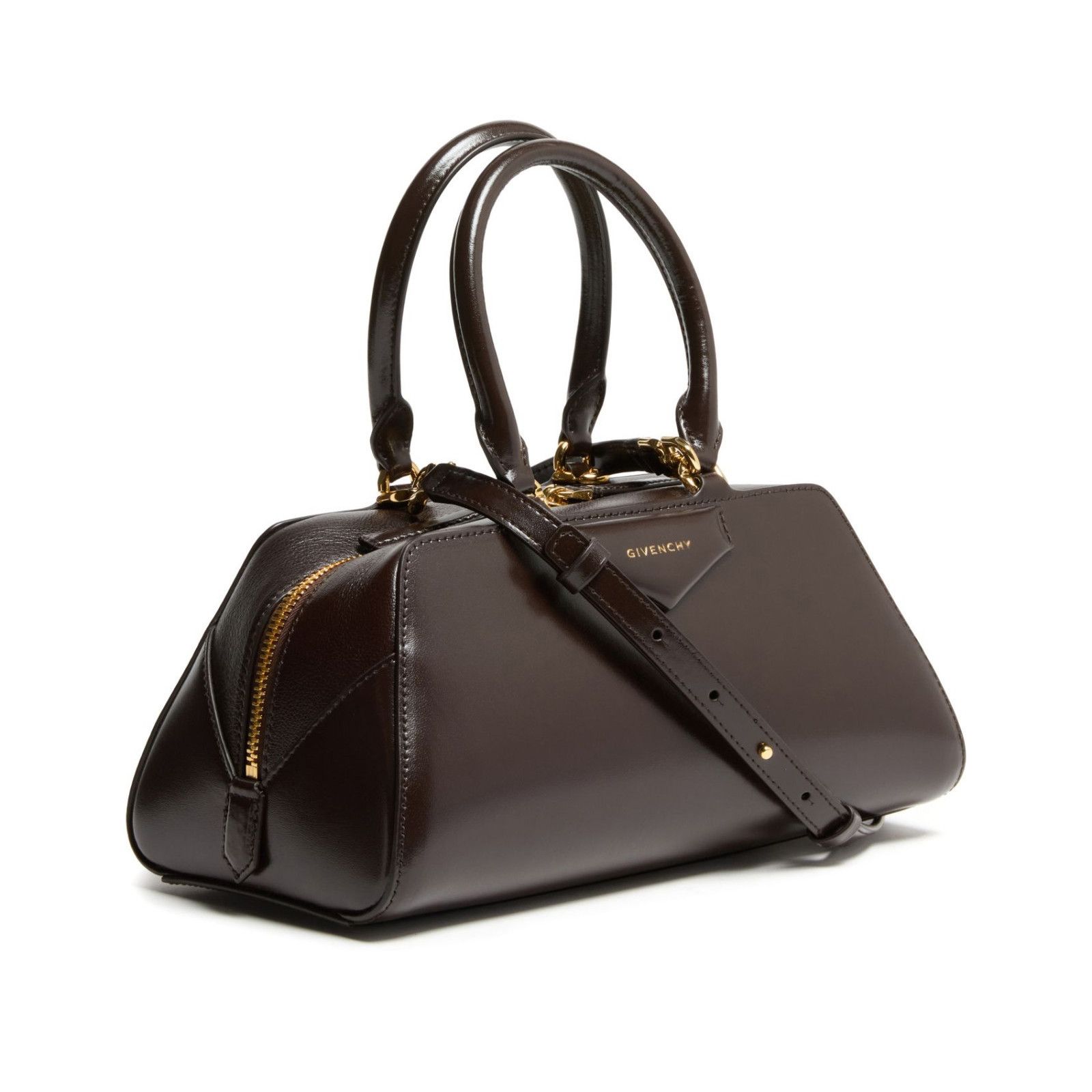 Givenchy GIVENCHY Antigona Small $2100 Chocolate East-West Handbag Ne Size ONE SIZE - 2 Thumbnail