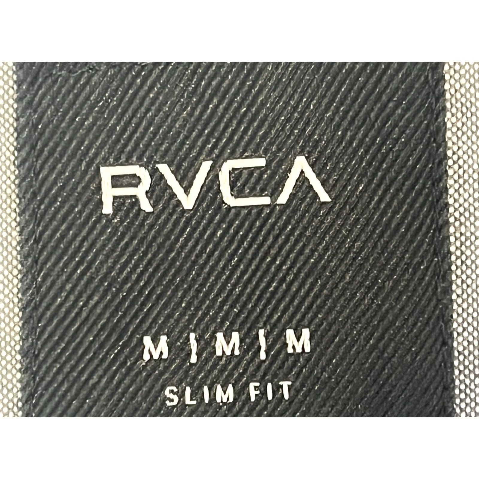 RVCA RVCA Casual Button Up Short Sleeve Pocket Shirt Slim Fit Mens M Gray Size US M / EU 48-50 / 2 - 5 Thumbnail