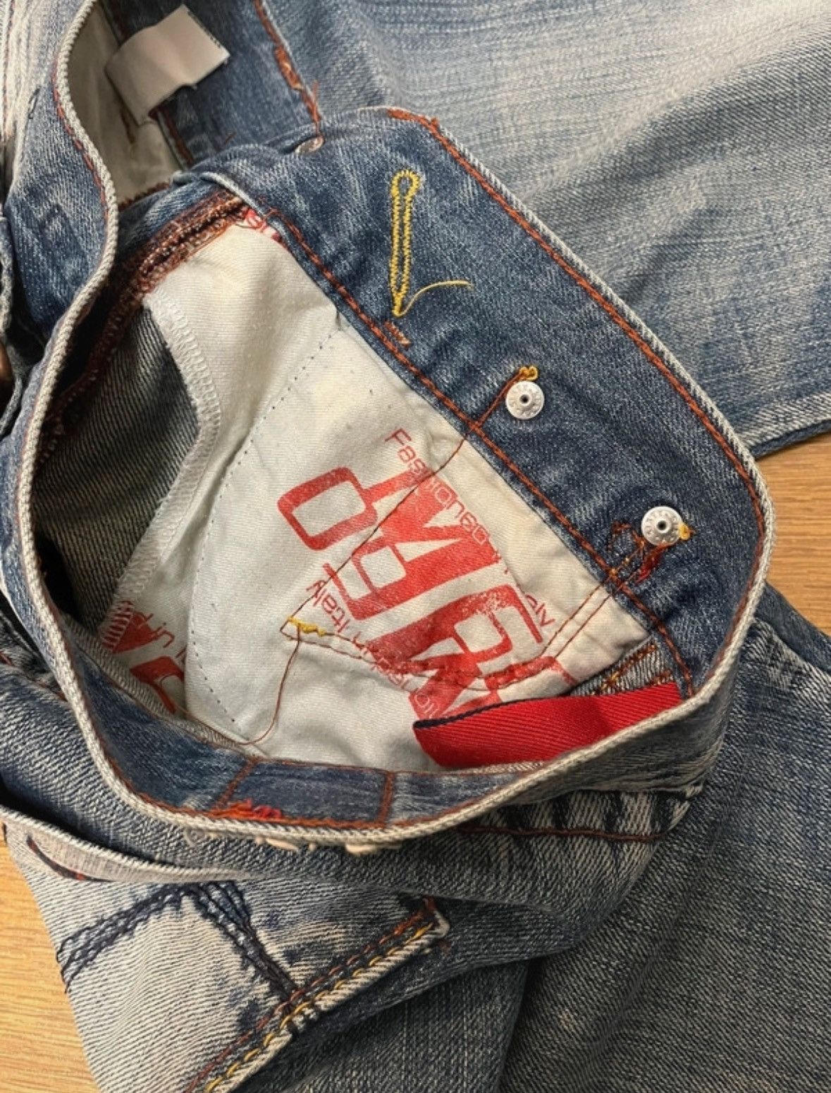 Vintage Miss Sixty 60 retro vintage hiphop ballon denim Size US 28 / EU 44 - 11 Thumbnail