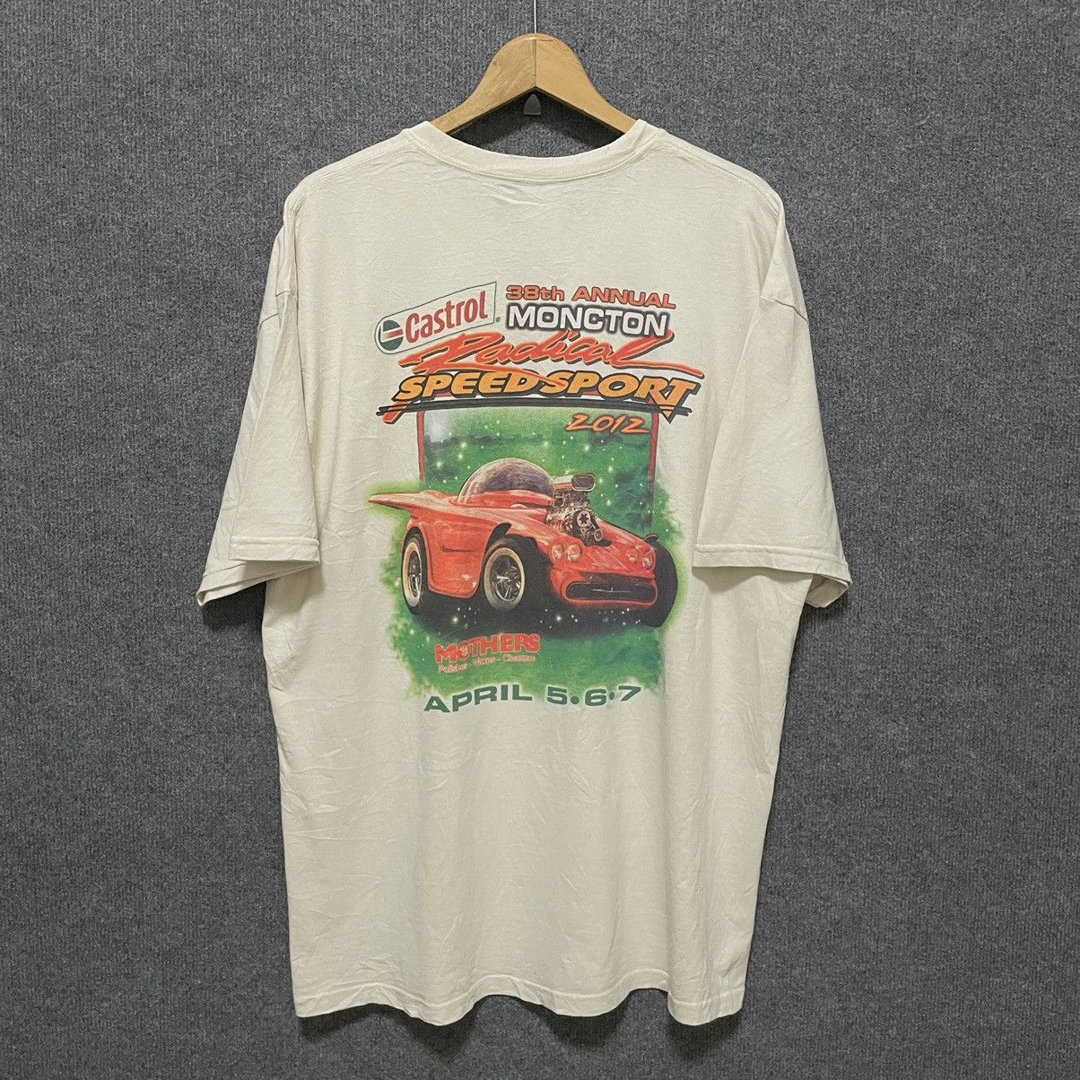 Vintage 2012 38th Annual Moncton Radical Speed Sport Racing Tee Size US XL / EU 56 / 4 - 1 Thumbnail