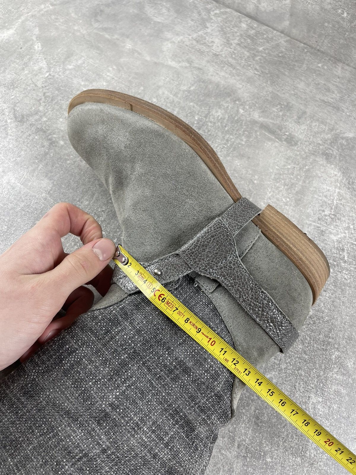 Brunello Cucinelli Brunello Cucinelli Tall Riding Archive Suede Riding Boots Size US 7 / IT 37 - 20 Thumbnail