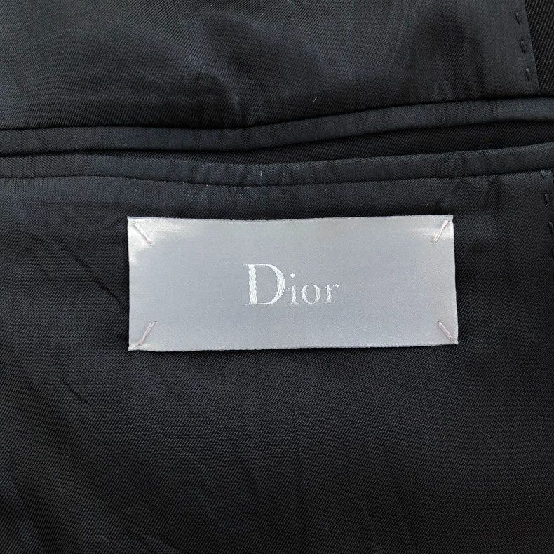 Dior Dior 18fw stitched neckline sleeve label wool suit 2501-Nex Size 48R - 4 Thumbnail