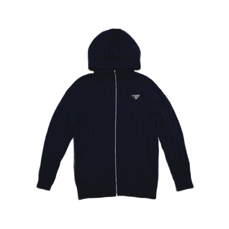 Prada Prada Solid Color Casual Hoodie Sweater-2506 Size US S / EU 44-46 / 1 - 2 Thumbnail