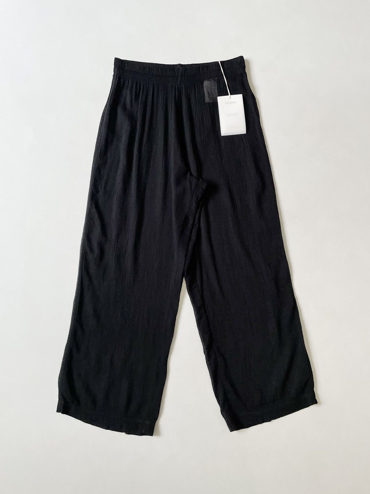 Our Legacy Black Hemp Loopback Crinkle Cotton Pants Size US 32 / EU 48 - 14 Thumbnail
