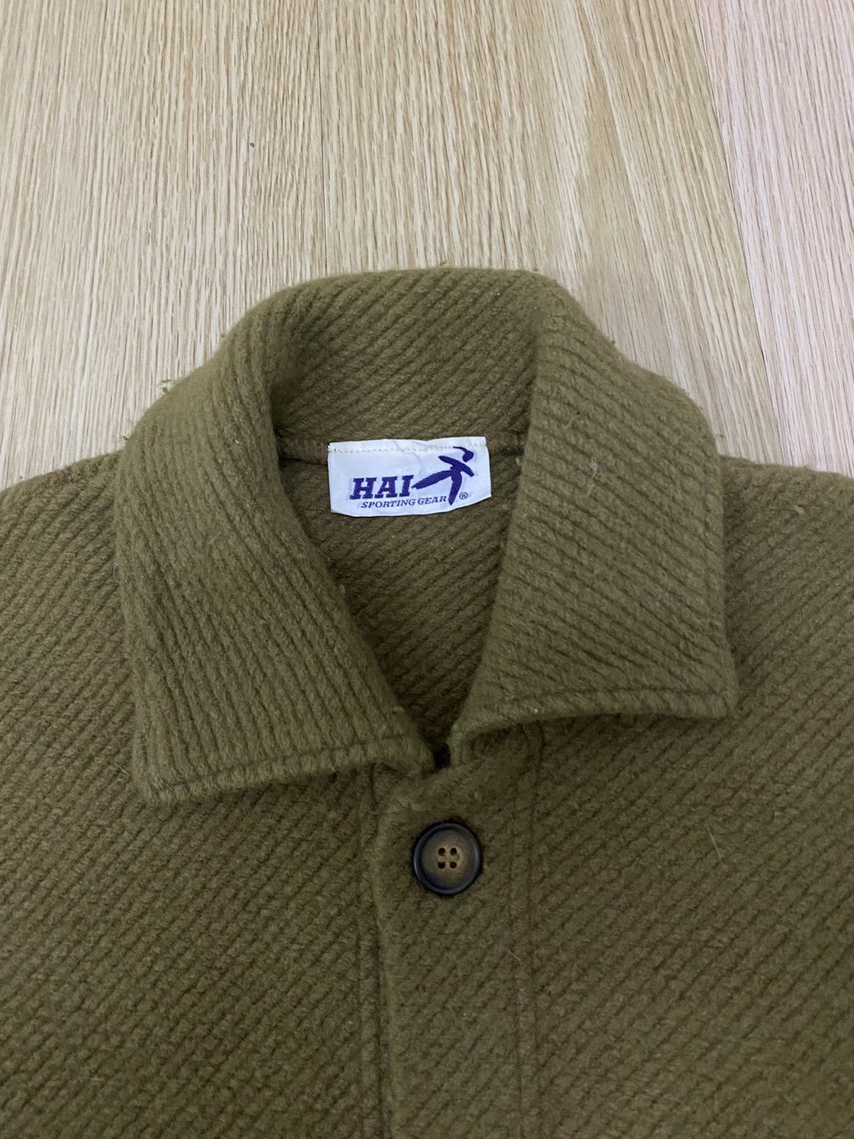 Hai Sporting Gear Hai Sporting Gear Issey Miyaki wool jacket Size US M / EU 48-50 / 2 - 4 Thumbnail