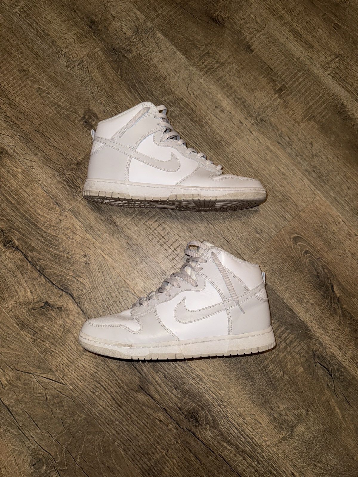 Nike Nike Dunk Hi Retro Vast Grey Size US 12 / EU 45 - 1 Thumbnail