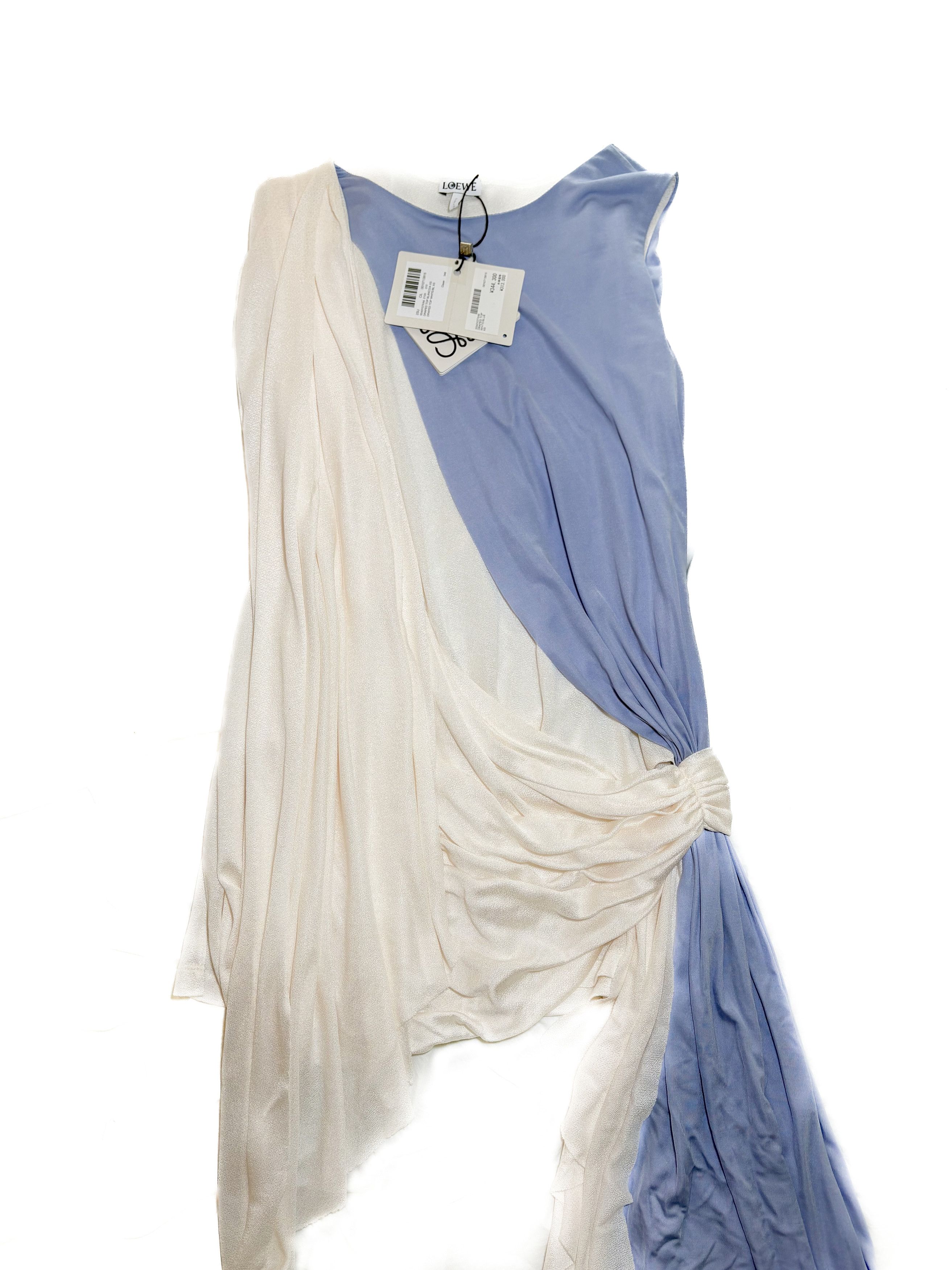 Loewe (NEW WITH TAGS) Loewe S/S 2022 Runway Draped Top Size XS / US 0-2 / IT 36-38 - 2 Thumbnail