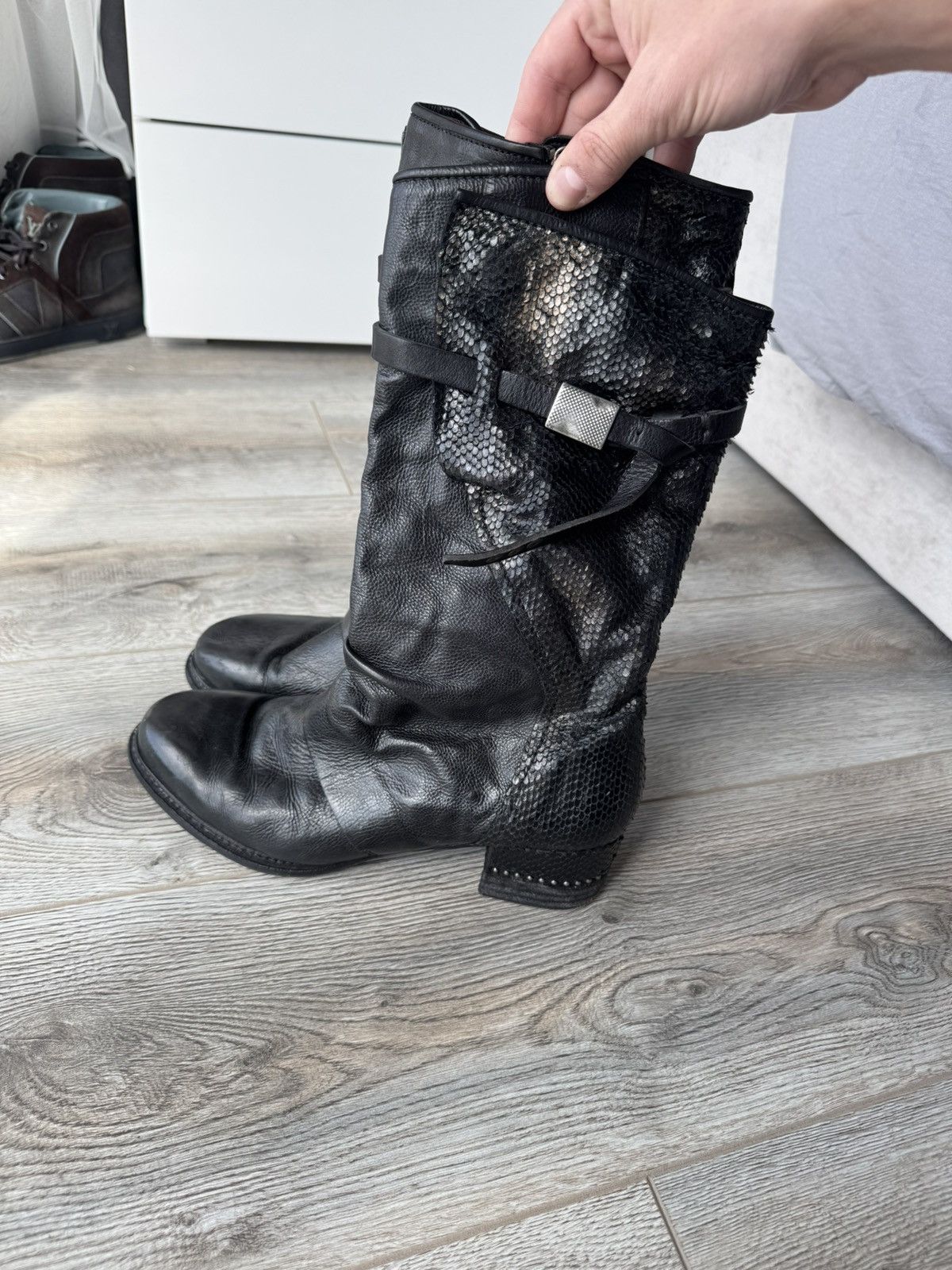 A.S.98 Vintage A.S.98 Airsteps Leather Hight Boot Size US 9 / IT 39 - 3 Thumbnail
