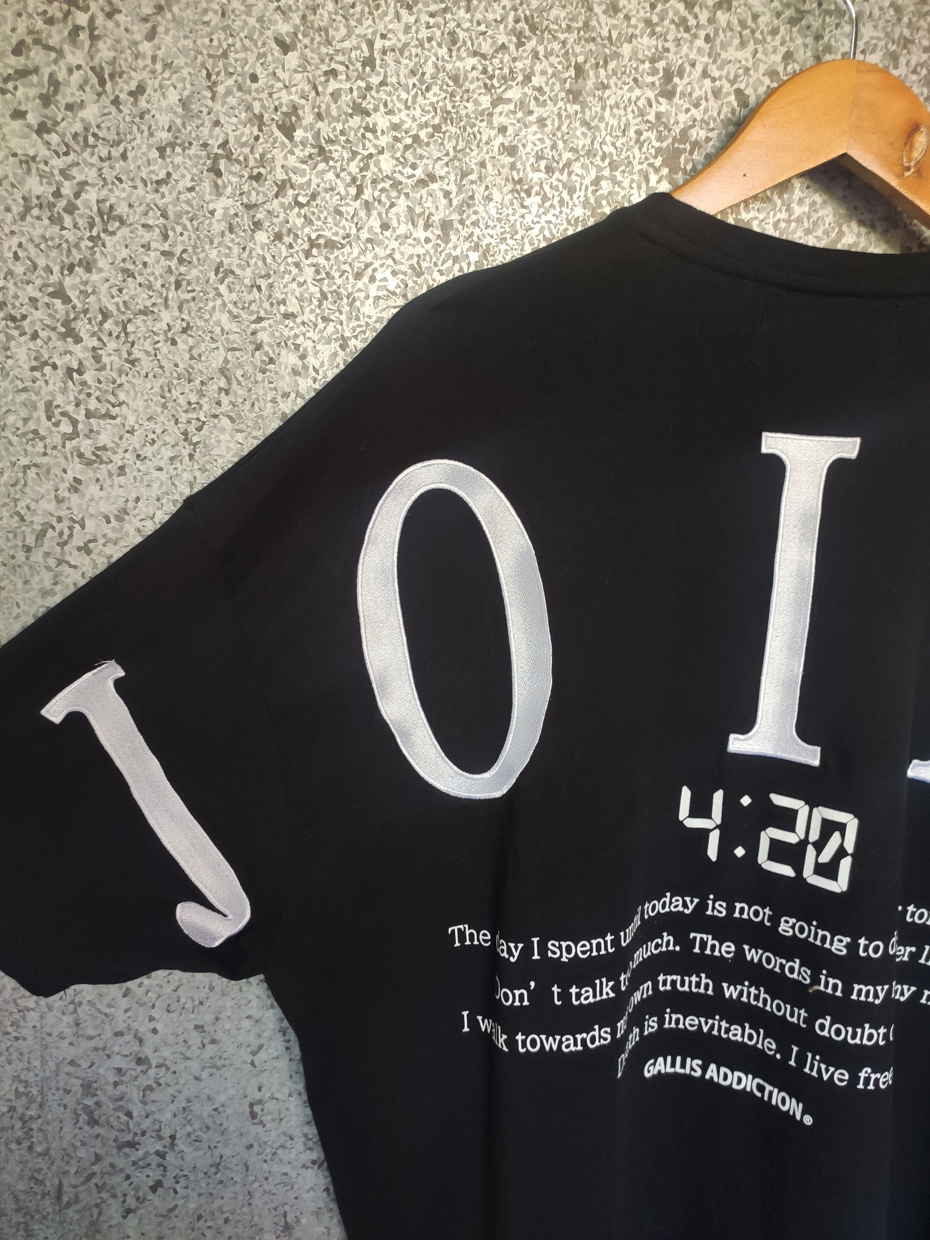 Japanese Brand Gallis Addiction t shirt oversized Size US L / EU 52-54 / 3 - 4 Thumbnail