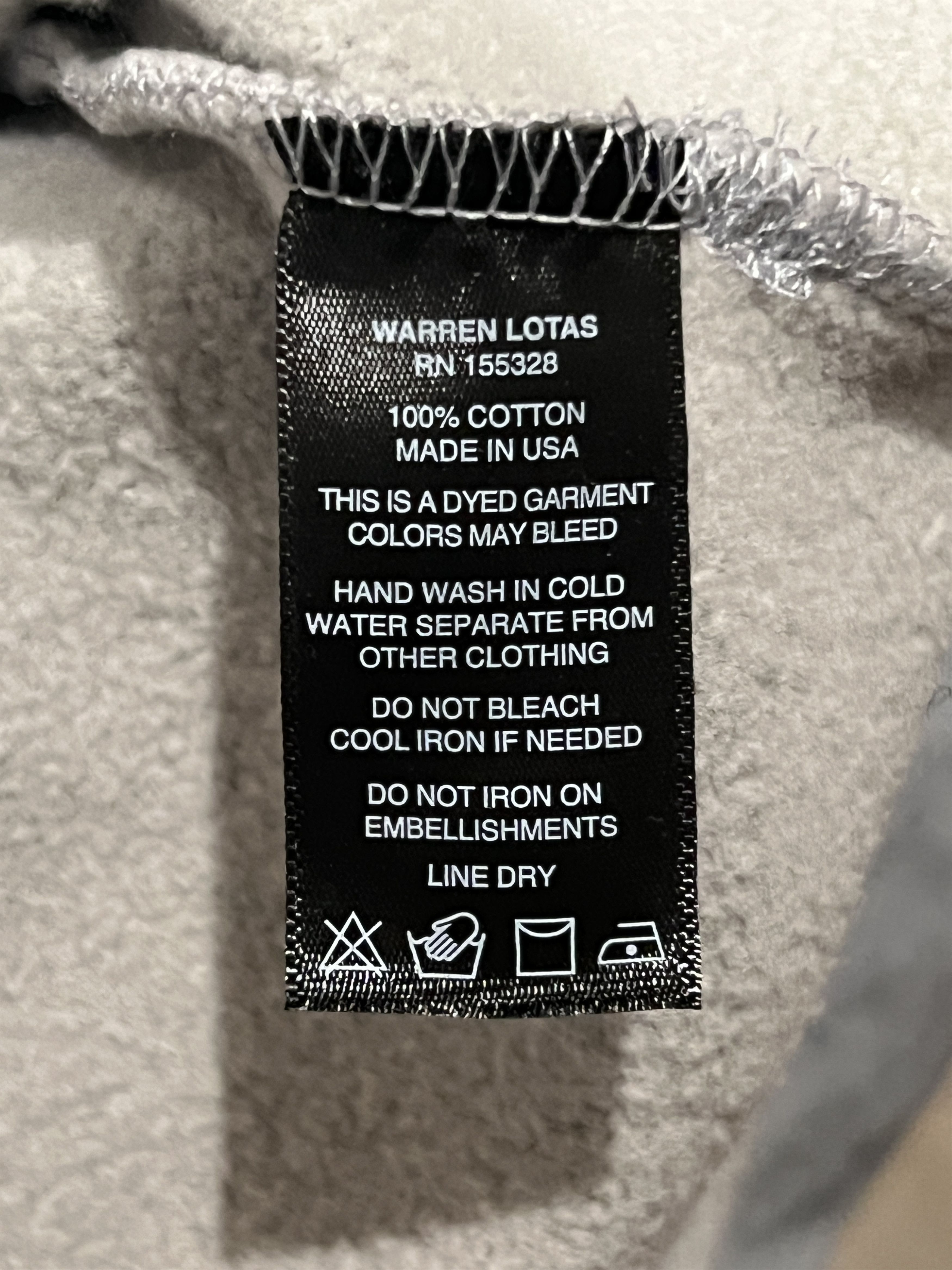 Warren Lotas Warren Lotas SAD Hoodie With Mask Size US L / EU 52-54 / 3 - 3 Thumbnail