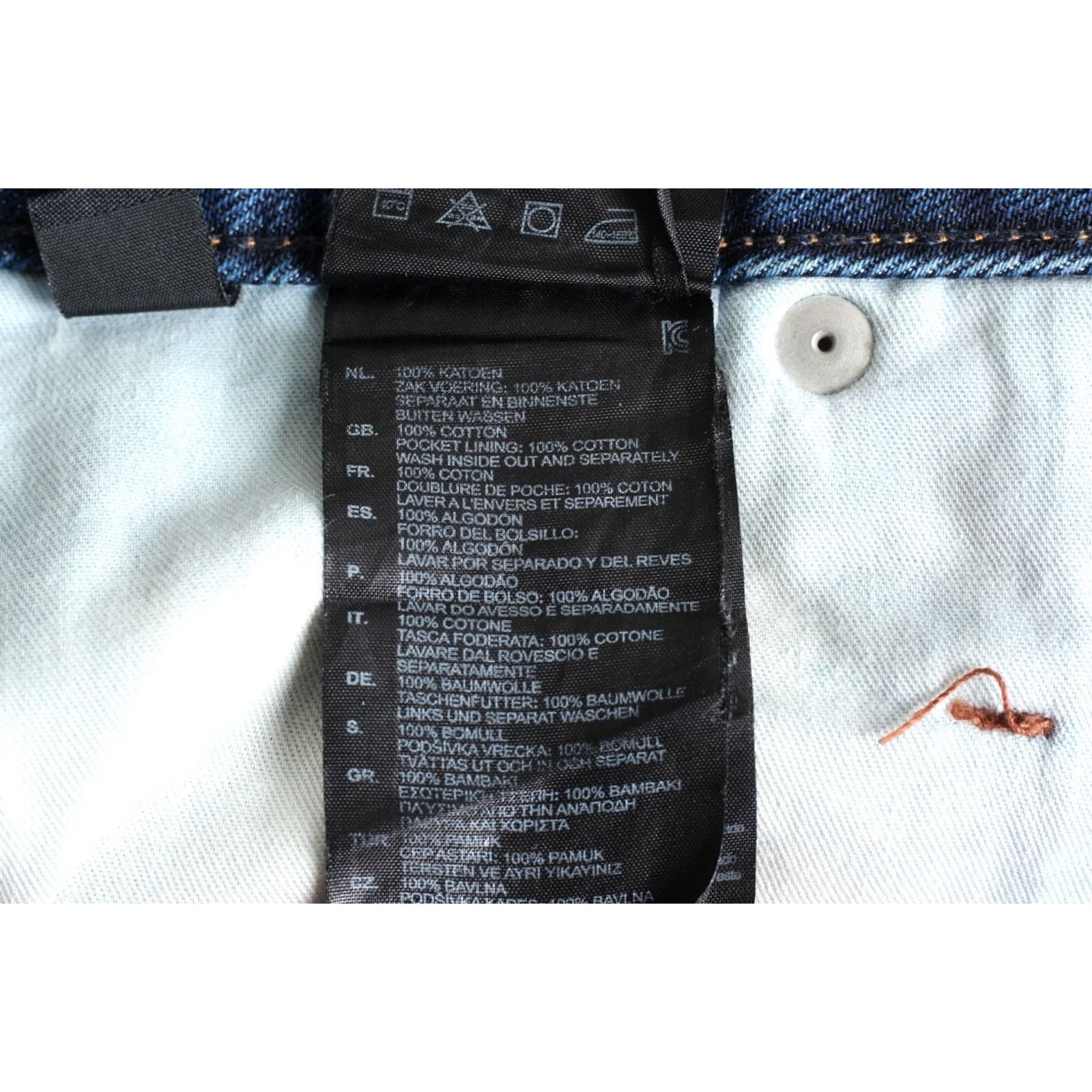 G-Star G-Star ARC 3D SLIM Jeans Men Size W31 L32 Blue 5-Pocket Denim Zip Belt Loops Regular 31/32 DZ5869 Size US 31 - 8 Thumbnail