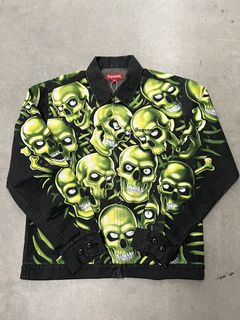 Supreme Skull Pile Work Jacket | Grailed