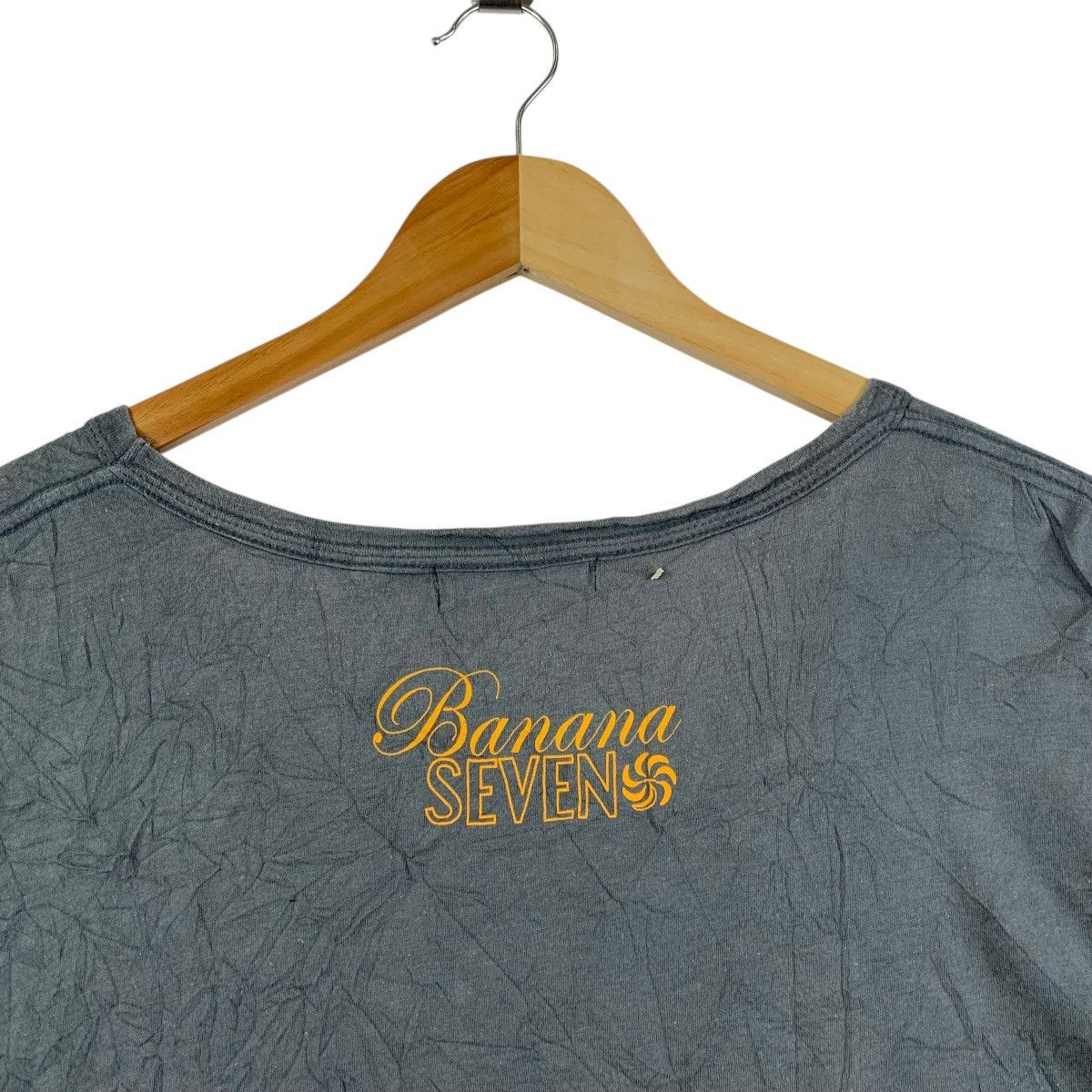 Banana Republic Banana Seven Grey Graphic Tee Surf Streetwear Size US XXL / EU 58 / 5 - 6 Thumbnail