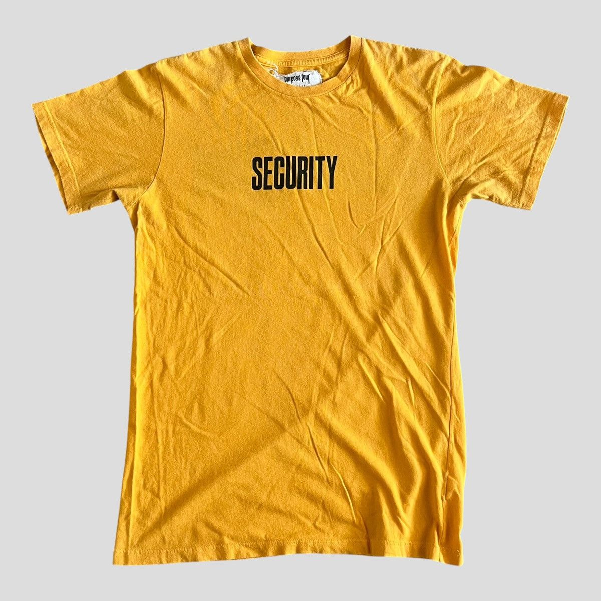 Justin Bieber Justin Bieber Purpose Security Tour T-Shirt Rap Tee Merch Size US M / EU 48-50 / 2 - 1 Thumbnail