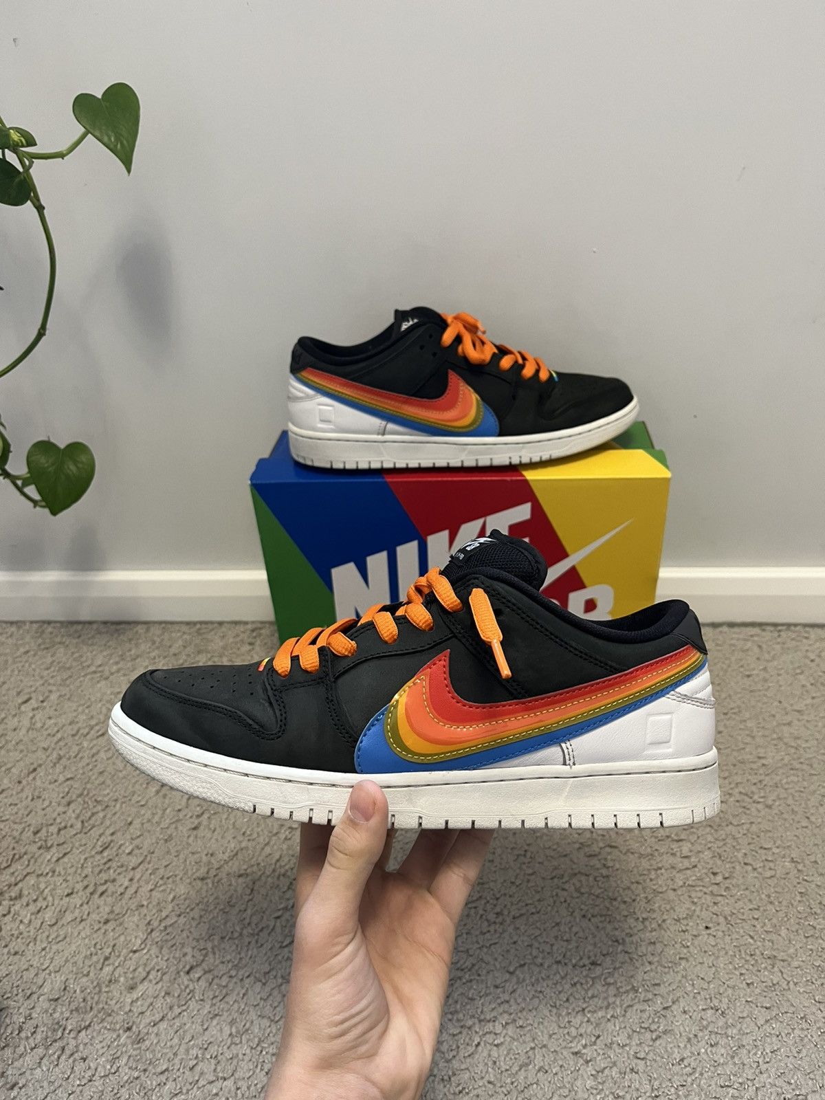 Nike × Polaroid Nike dunk SB x Polaroid Size US 11 / EU 44 - 1 Thumbnail