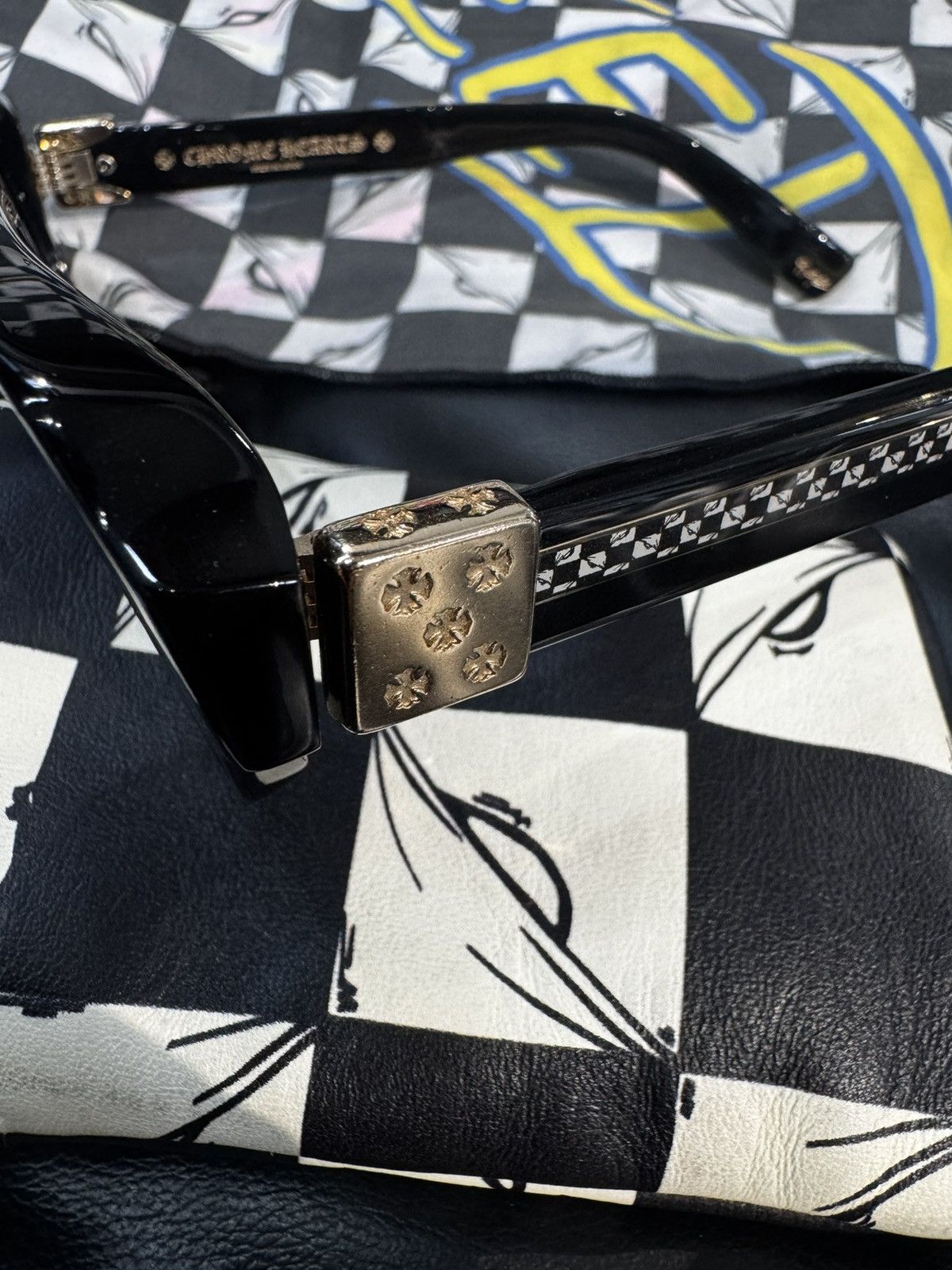 Chrome Hearts Chrome Hearts x Matty Boy 18K TV Party 99eyes Sunglasses Size ONE SIZE - 7 Thumbnail