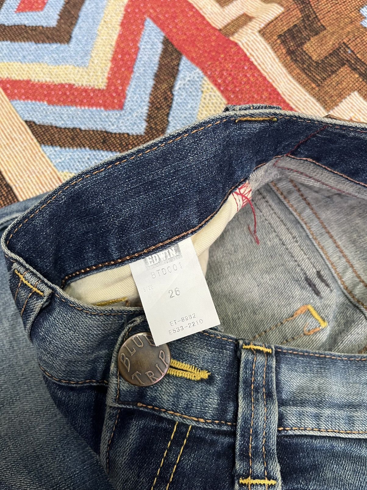 Japanese Brand 🇯🇵Edwin Flare denim pants🇯🇵 Size US 26 / EU 42 - 11 Thumbnail