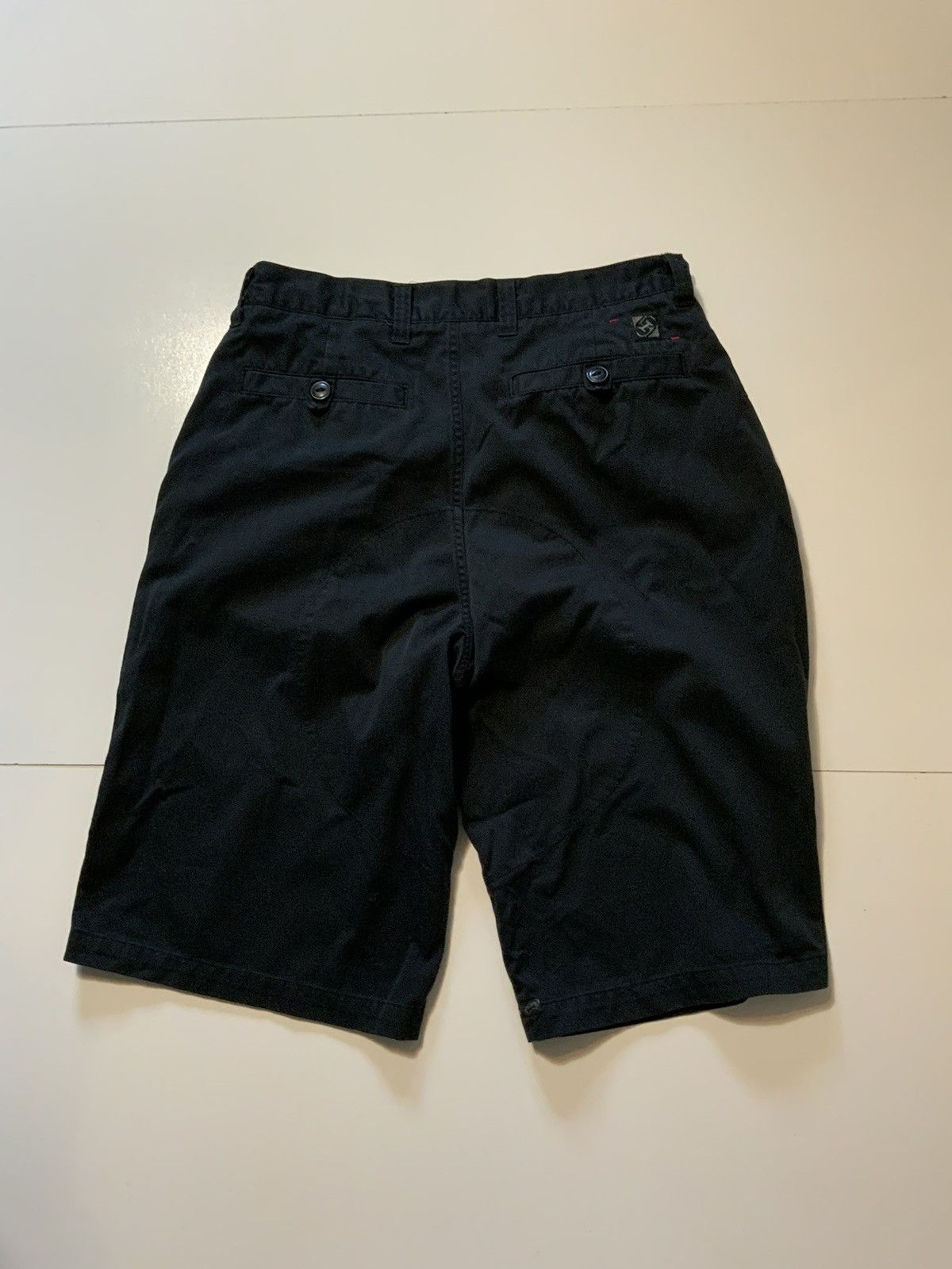 Vintage Vintage Y2K Counter Culture Skateboarding Black Shorts Size US 34 / EU 50 - 3 Thumbnail